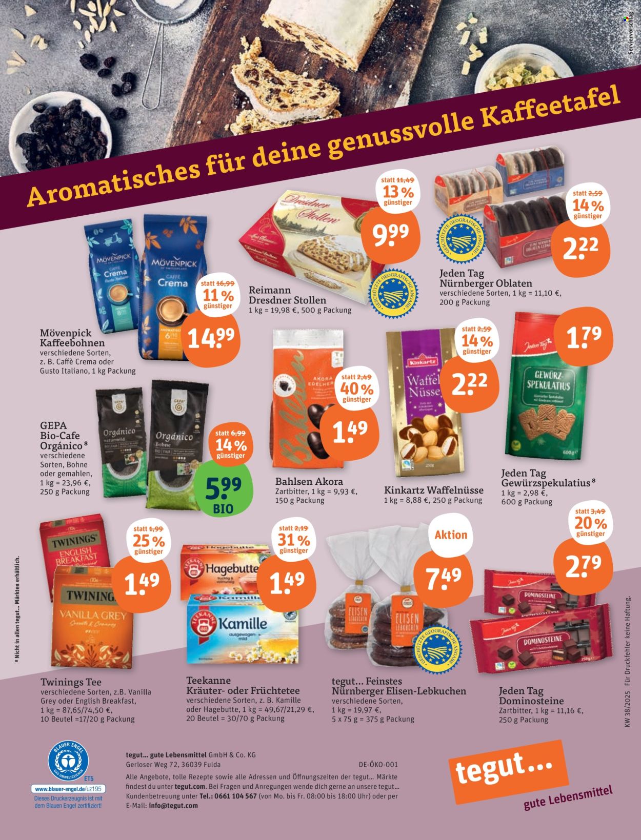 tegut... Prospekte  - 15.09.2025 - 20.09.2025. Seite 23