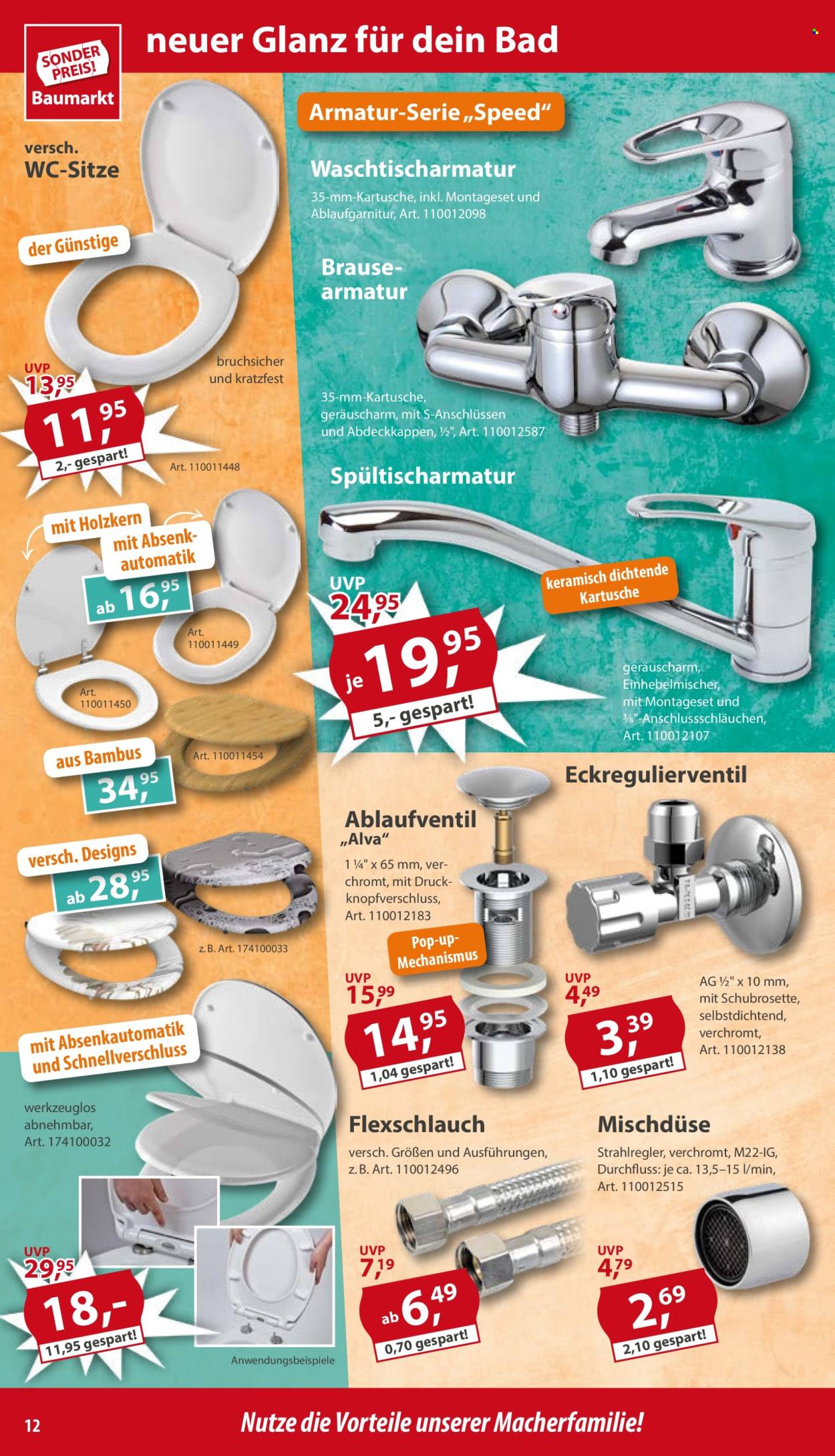Sonderpreis-Baumarkt Prospekte  - 13.09.2025 - 19.09.2025. Seite 12