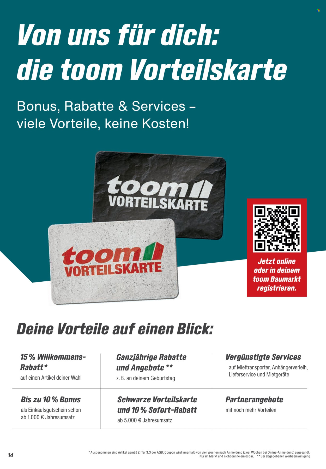 toom Baumarkt Prospekte . Seite 14