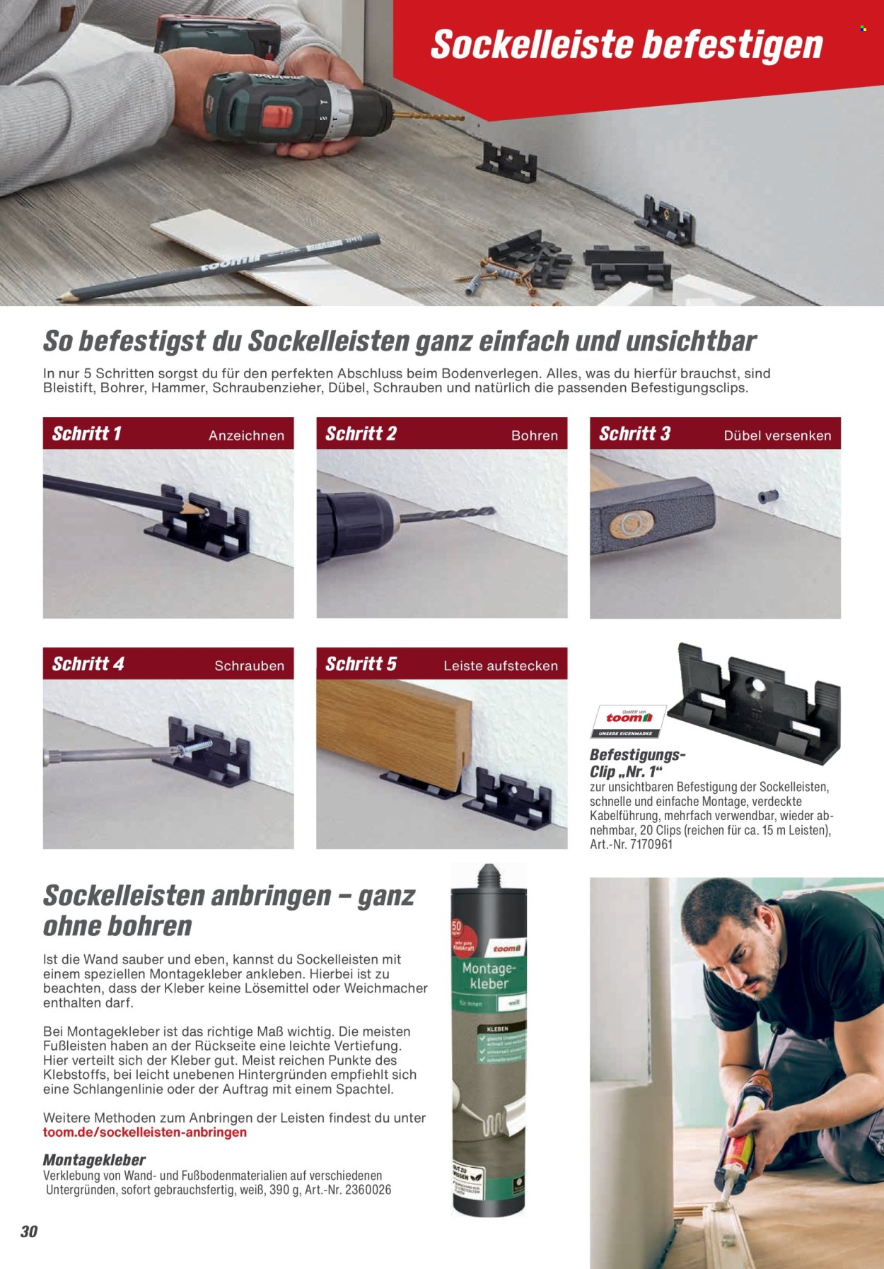toom Baumarkt Prospekte . Seite 30