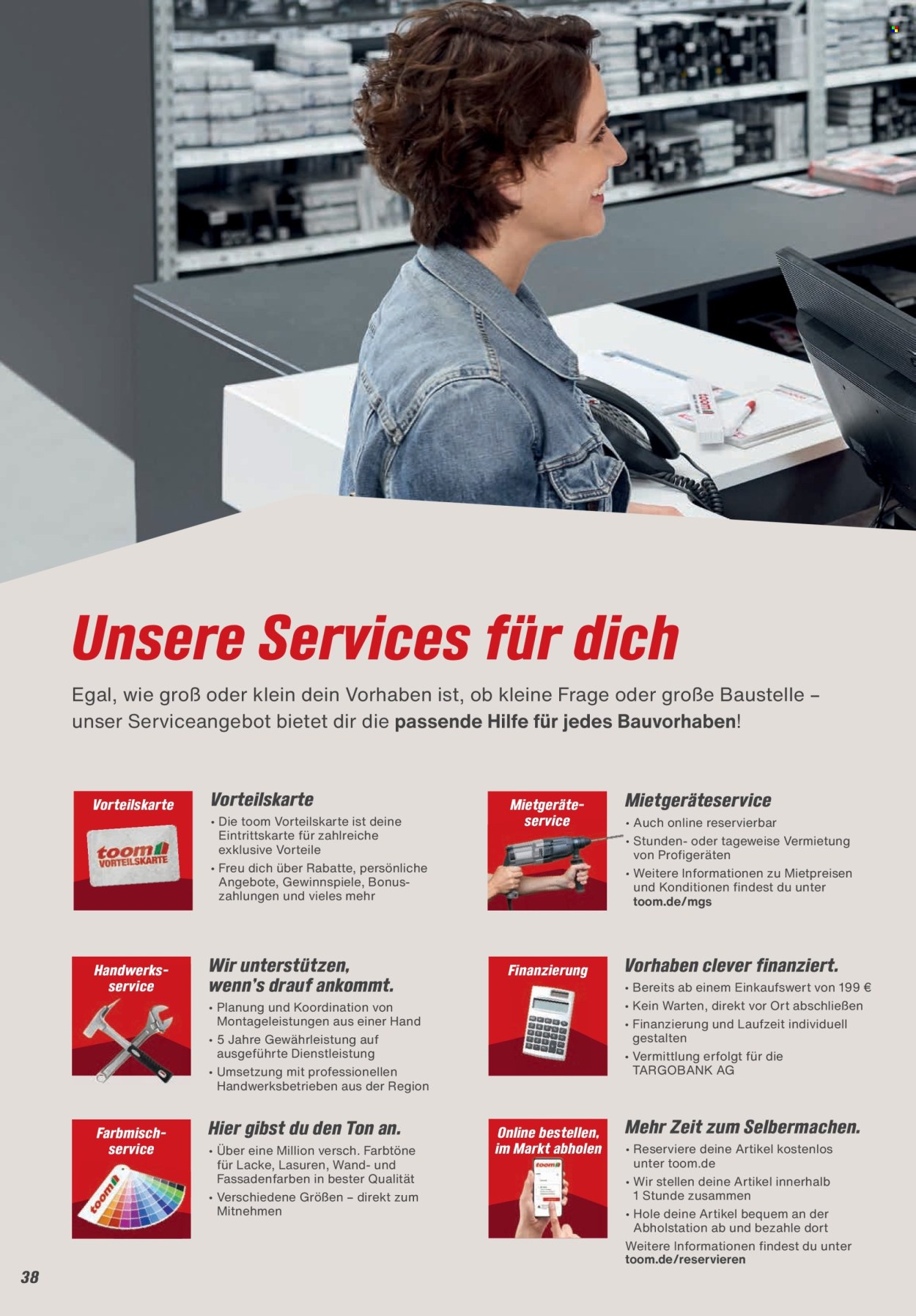 toom Baumarkt Prospekte . Seite 38