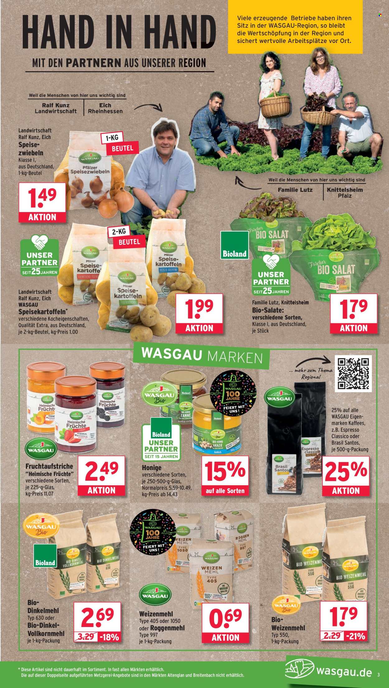Wasgau Prospekte  - 15.09.2025 - 20.09.2025. Seite 3