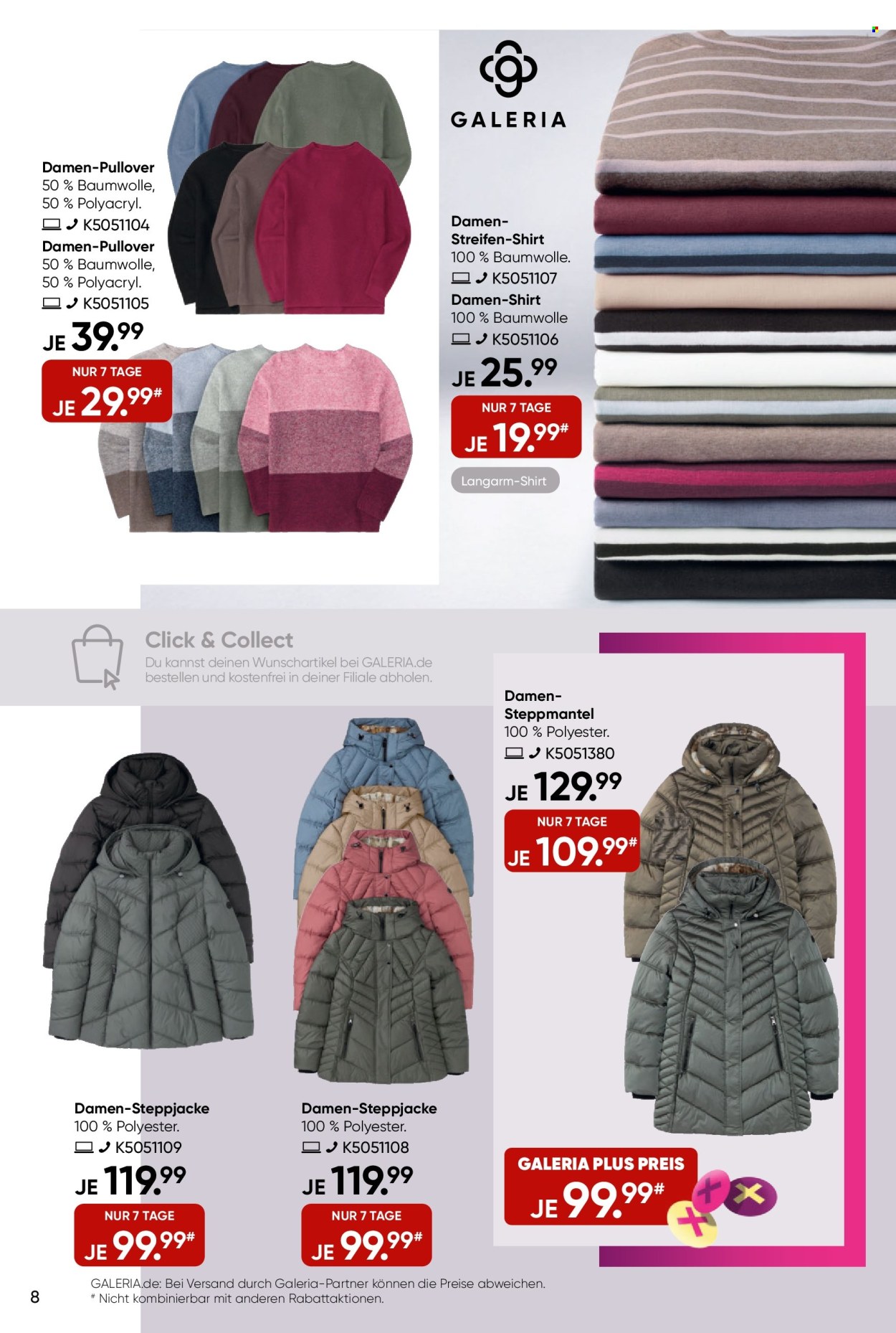 GALERIA Karstadt Kaufhof Prospekte  - 17.09.2025 - 23.09.2025. Seite 8