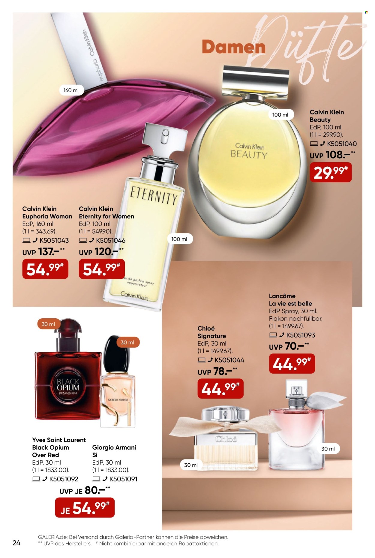 GALERIA Karstadt Kaufhof Prospekte  - 17.09.2025 - 23.09.2025. Seite 24