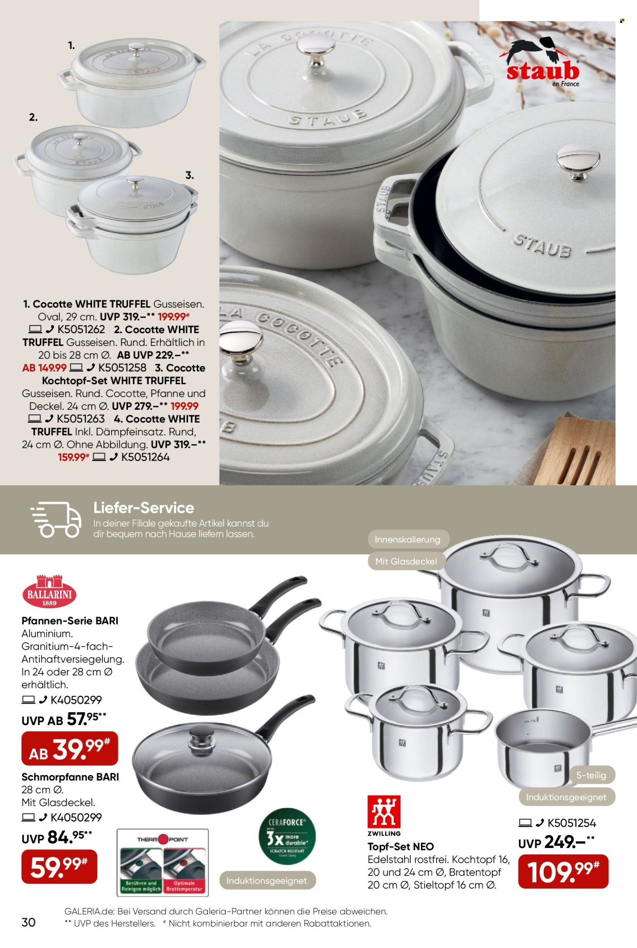 GALERIA Karstadt Kaufhof Prospekte  - 17.09.2025 - 23.09.2025. Seite 30
