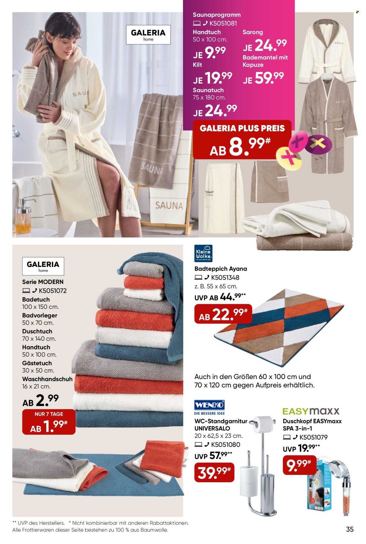 GALERIA Karstadt Kaufhof Prospekte  - 17.09.2025 - 23.09.2025. Seite 35