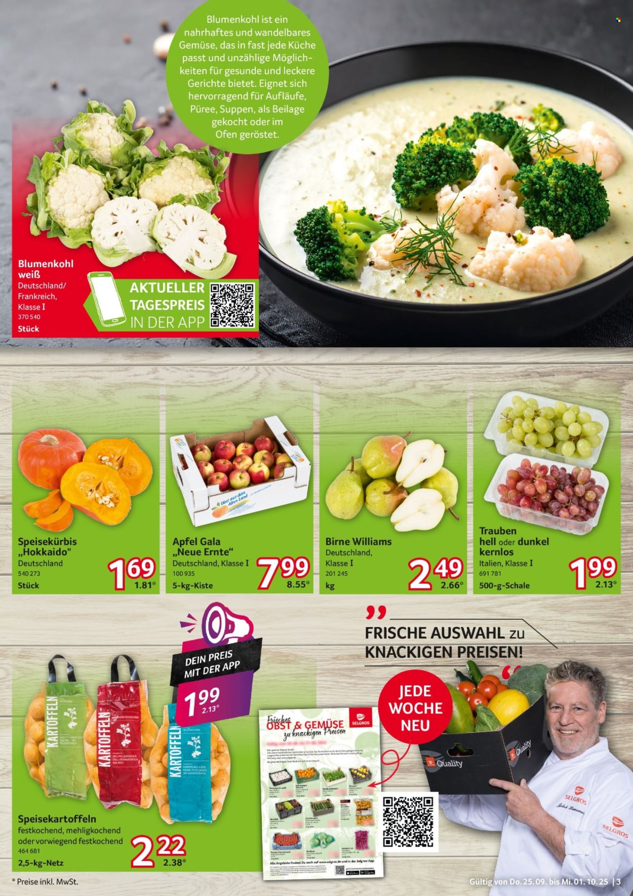 Selgros Prospekte  - 25.09.2025 - 1.10.2025. Seite 3