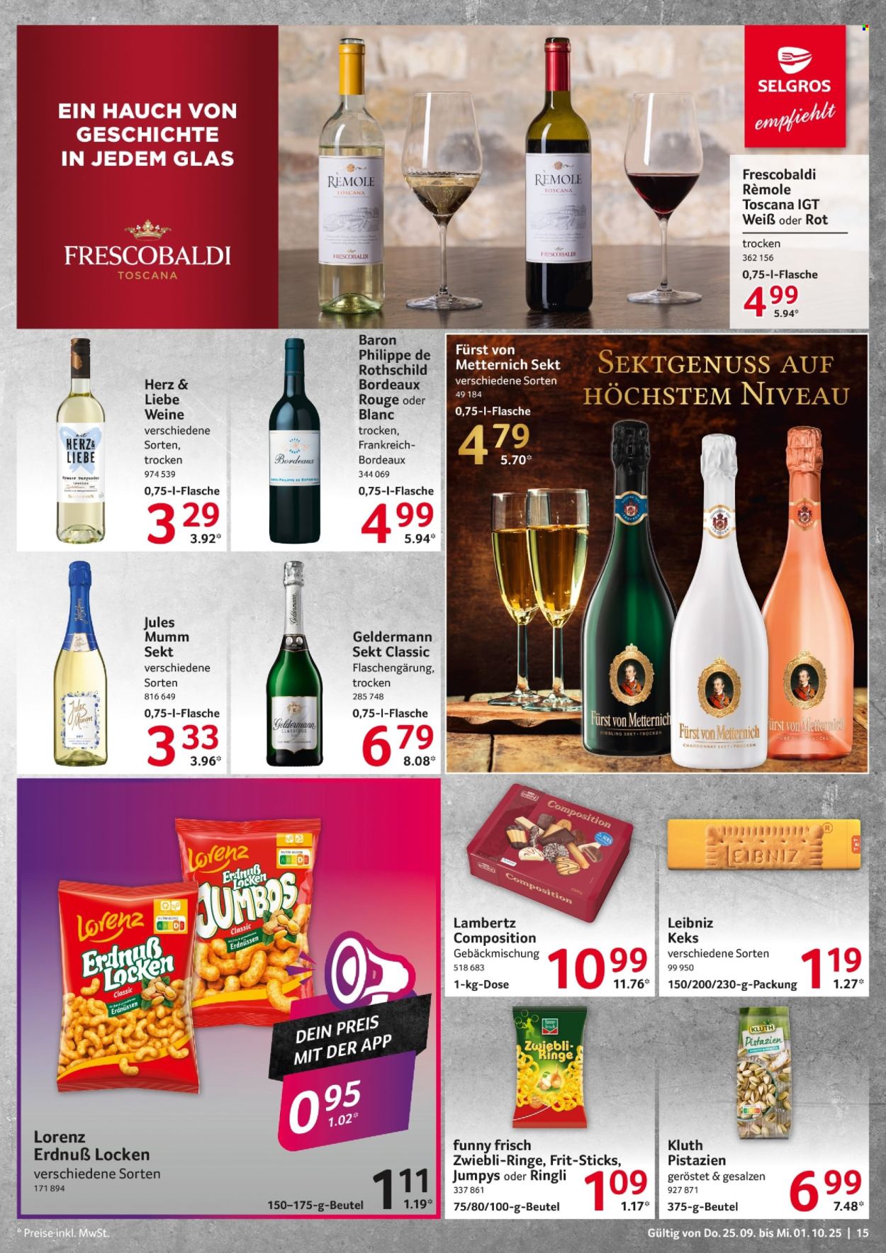 Selgros Prospekte  - 25.09.2025 - 1.10.2025. Seite 15