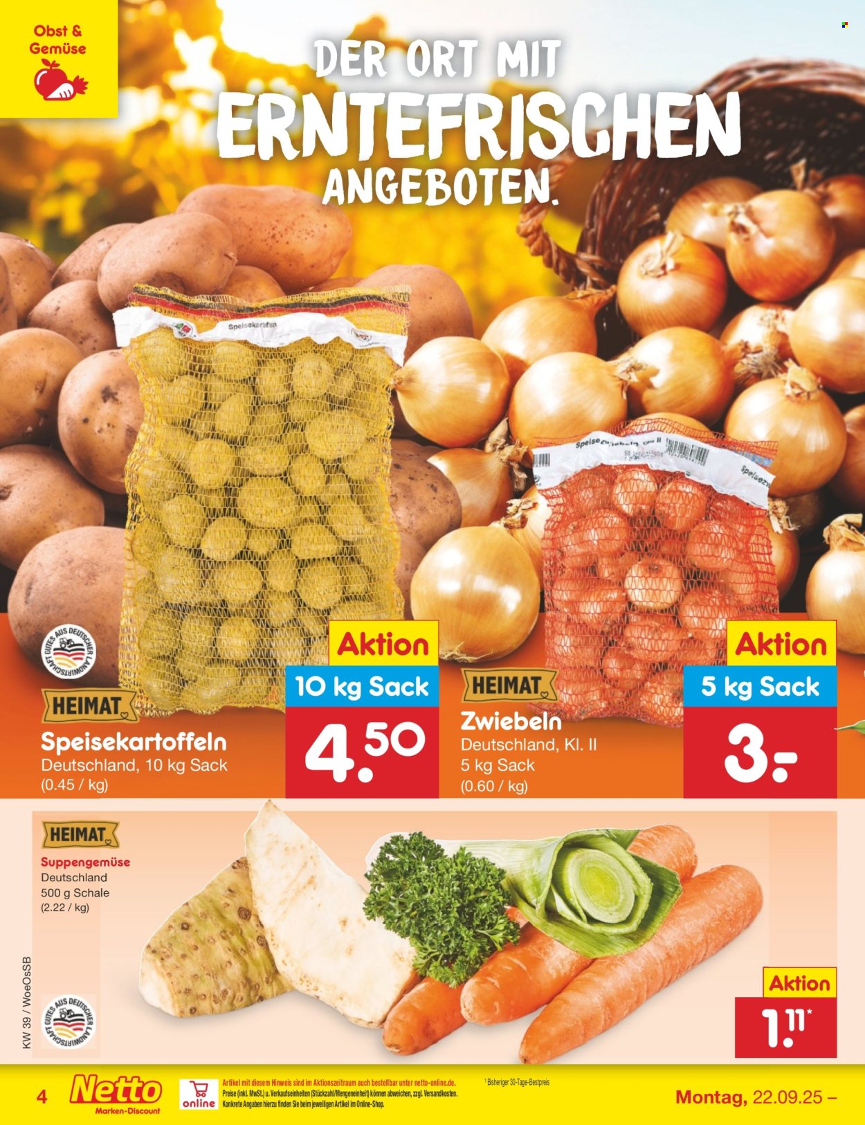 Netto Marken-Discount Prospekte  - 22.09.2025 - 27.09.2025. Seite 4