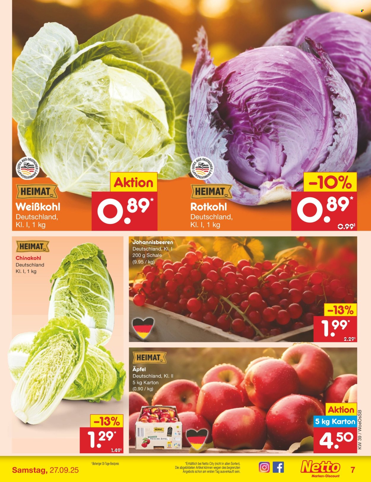 Netto Marken-Discount Prospekte  - 22.09.2025 - 27.09.2025. Seite 7