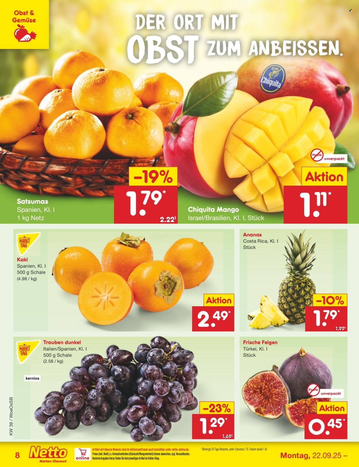 Netto Marken-Discount Prospekte  - 22.09.2025 - 27.09.2025. Seite 8