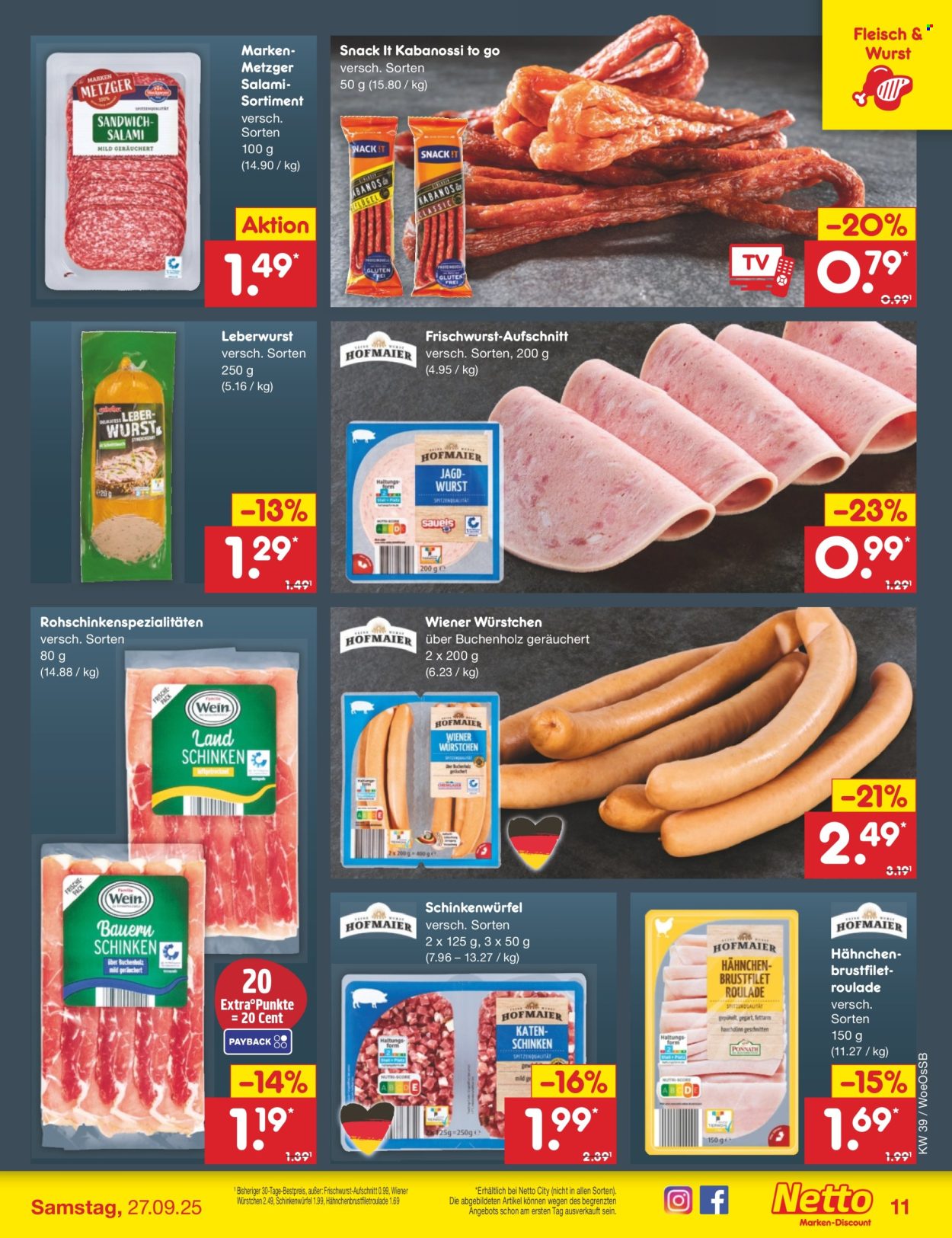 Netto Marken-Discount Prospekte  - 22.09.2025 - 27.09.2025. Seite 13