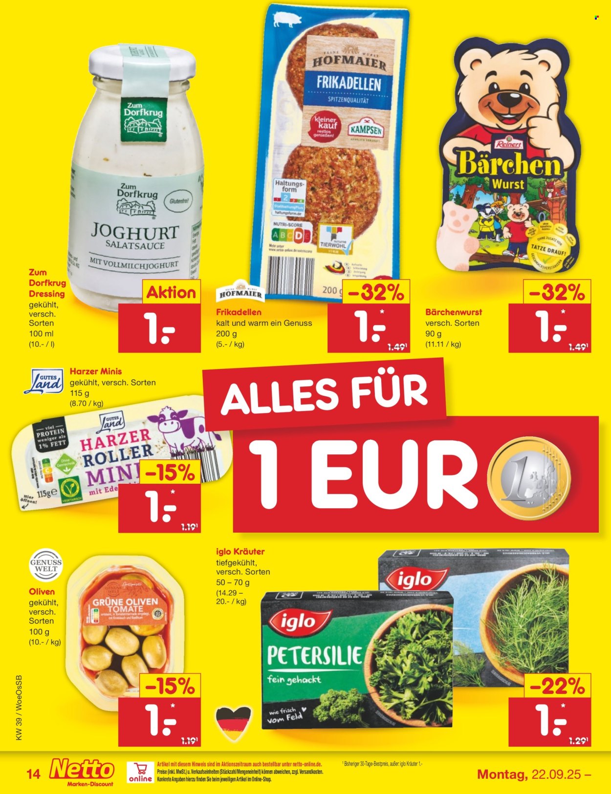 Netto Marken-Discount Prospekte  - 22.09.2025 - 27.09.2025. Seite 16