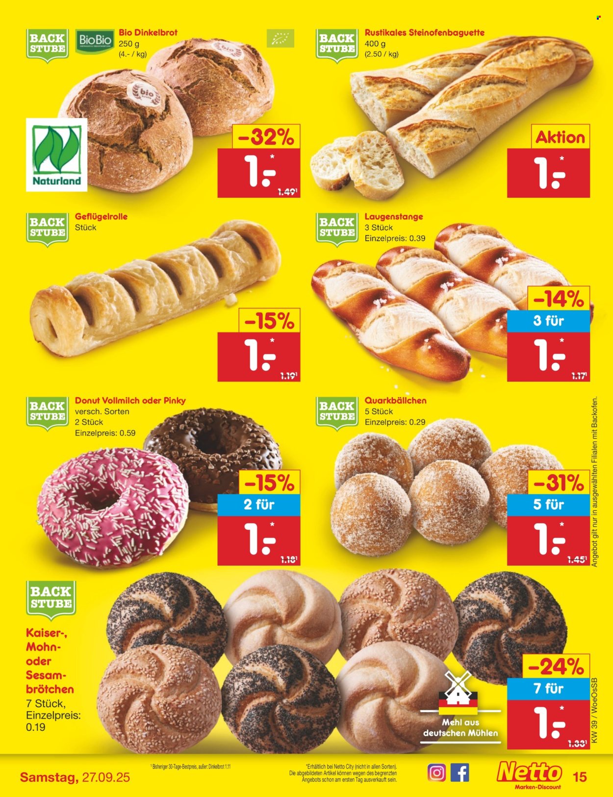 Netto Marken-Discount Prospekte  - 22.09.2025 - 27.09.2025. Seite 17