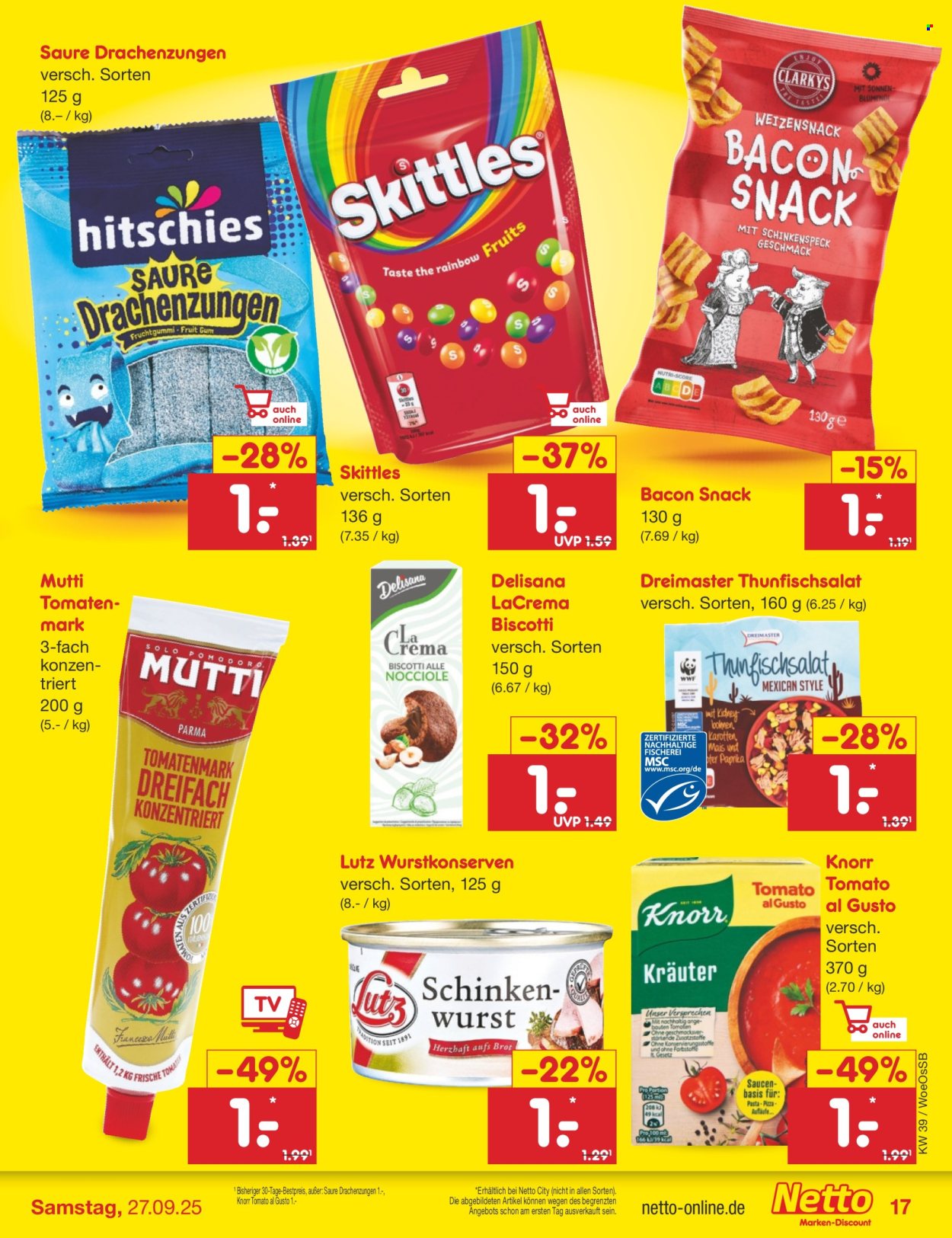 Netto Marken-Discount Prospekte  - 22.09.2025 - 27.09.2025. Seite 19