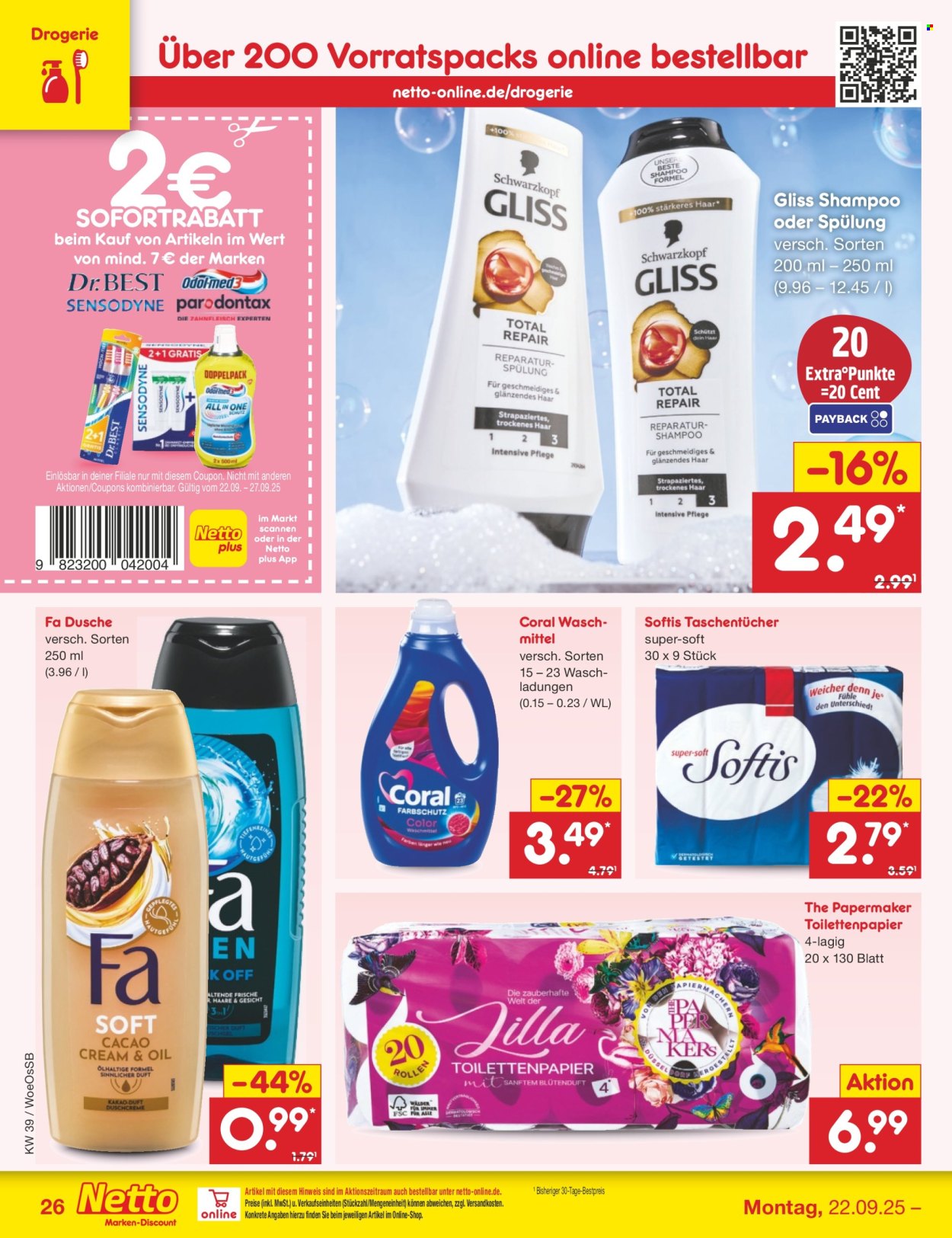 Netto Marken-Discount Prospekte  - 22.09.2025 - 27.09.2025. Seite 28