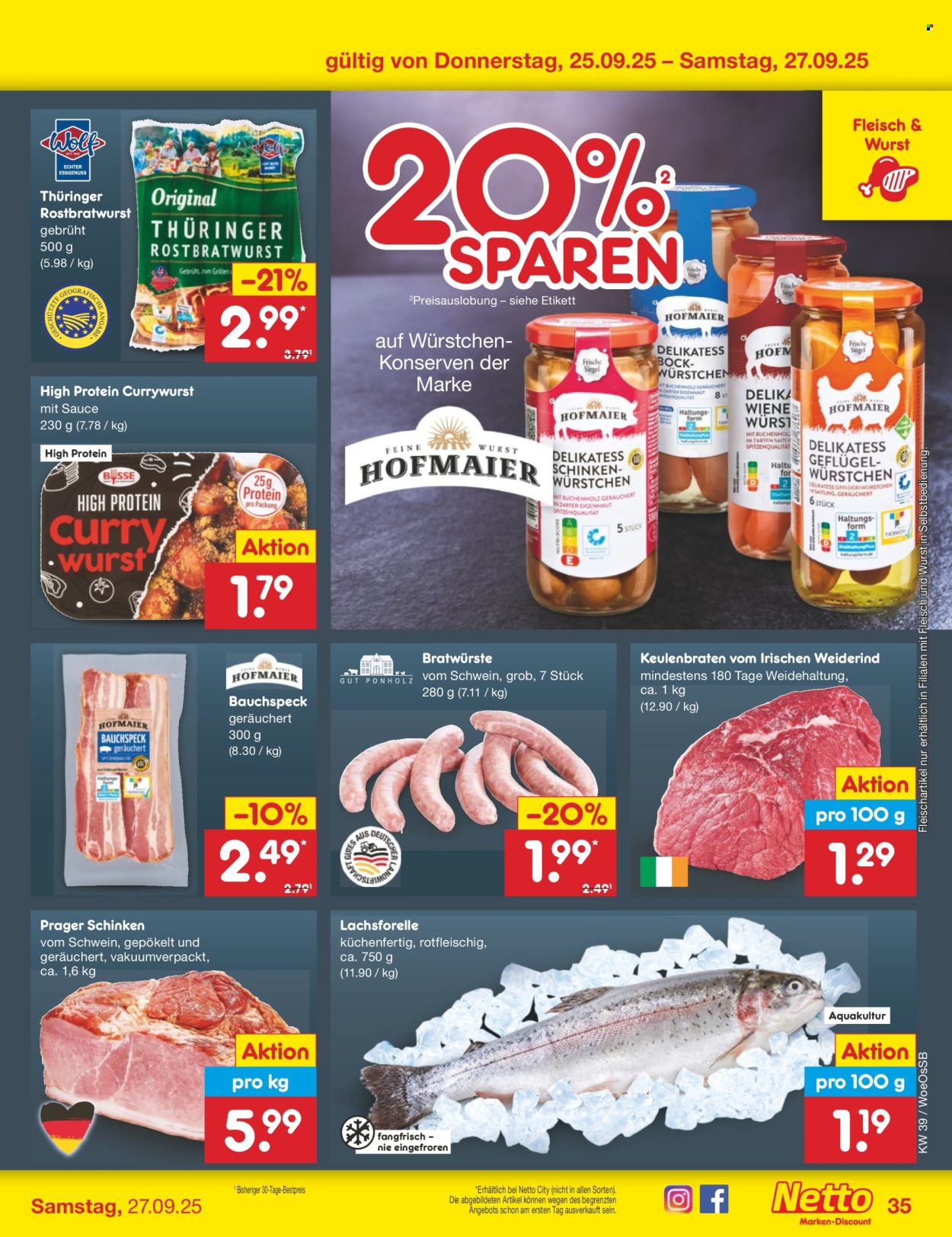 Netto Marken-Discount Prospekte  - 22.09.2025 - 27.09.2025. Seite 39