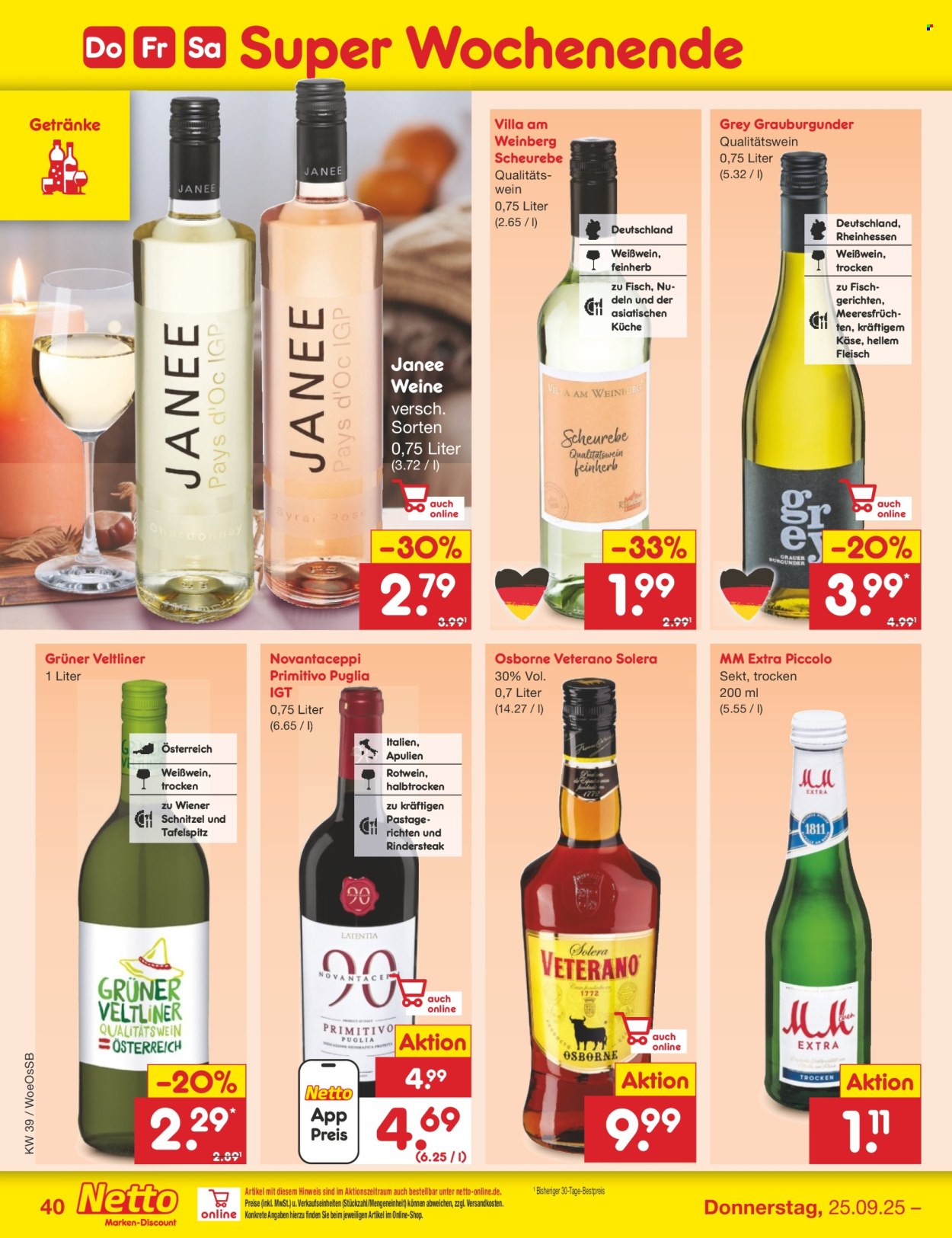 Netto Marken-Discount Prospekte  - 22.09.2025 - 27.09.2025. Seite 44