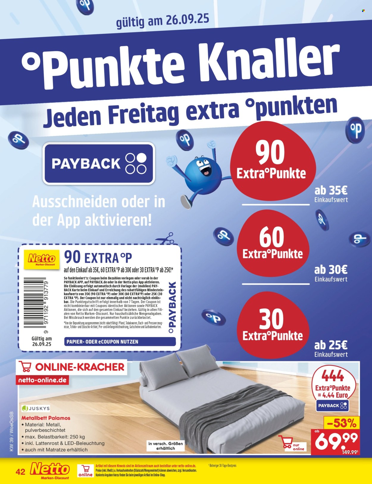 Netto Marken-Discount Prospekte  - 22.09.2025 - 27.09.2025. Seite 46