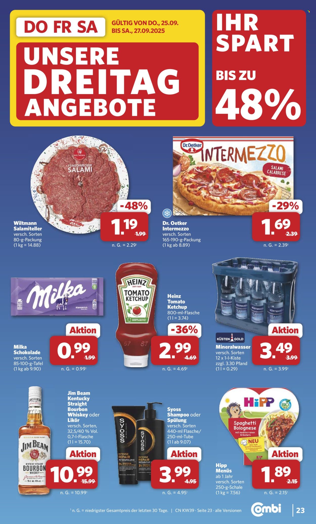 Combi Prospekte  - 22.09.2025 - 27.09.2025. Seite 29