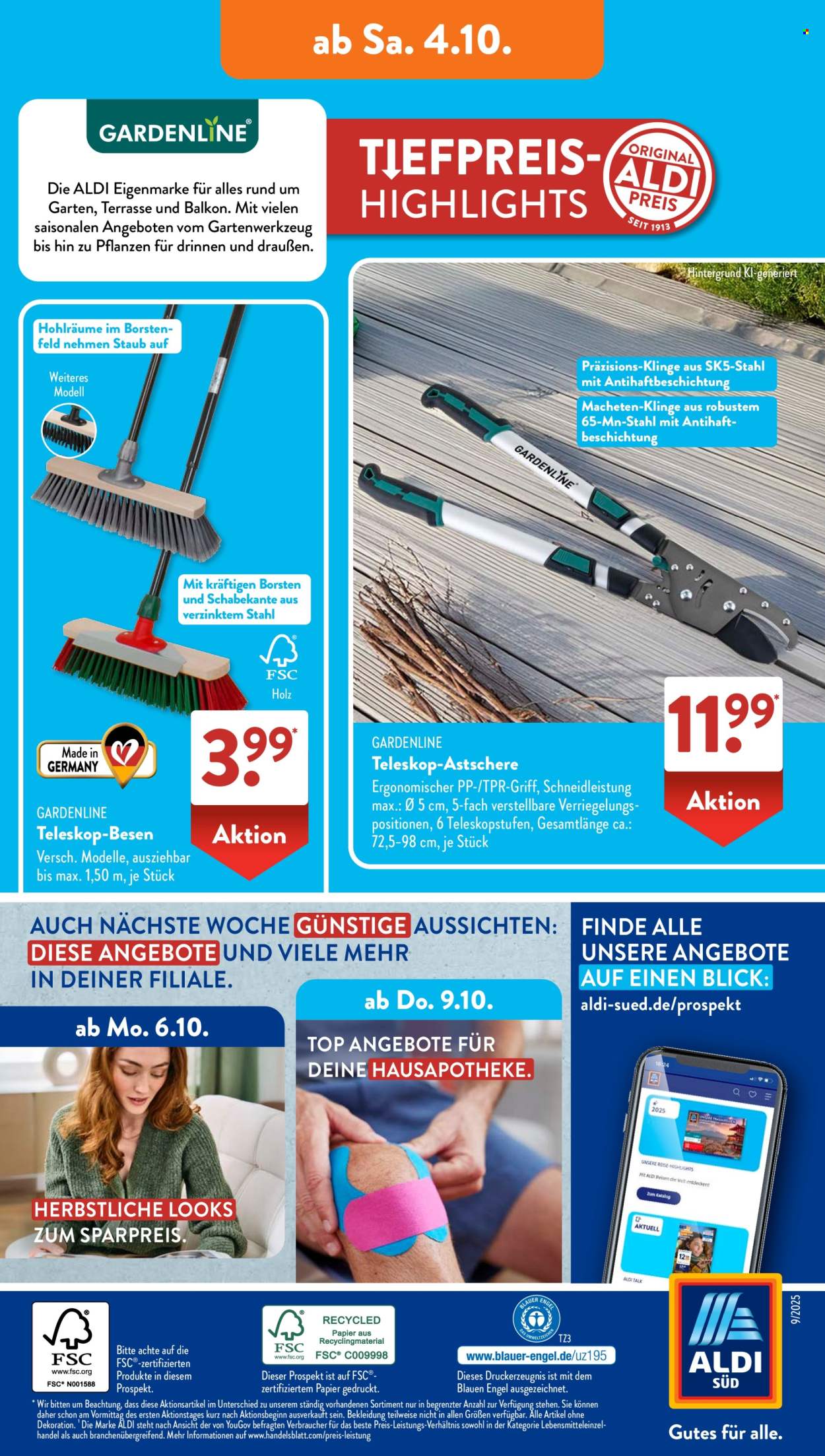 ALDI SÜD Prospekte  - 29.09.2025 - 4.10.2025. Seite 30