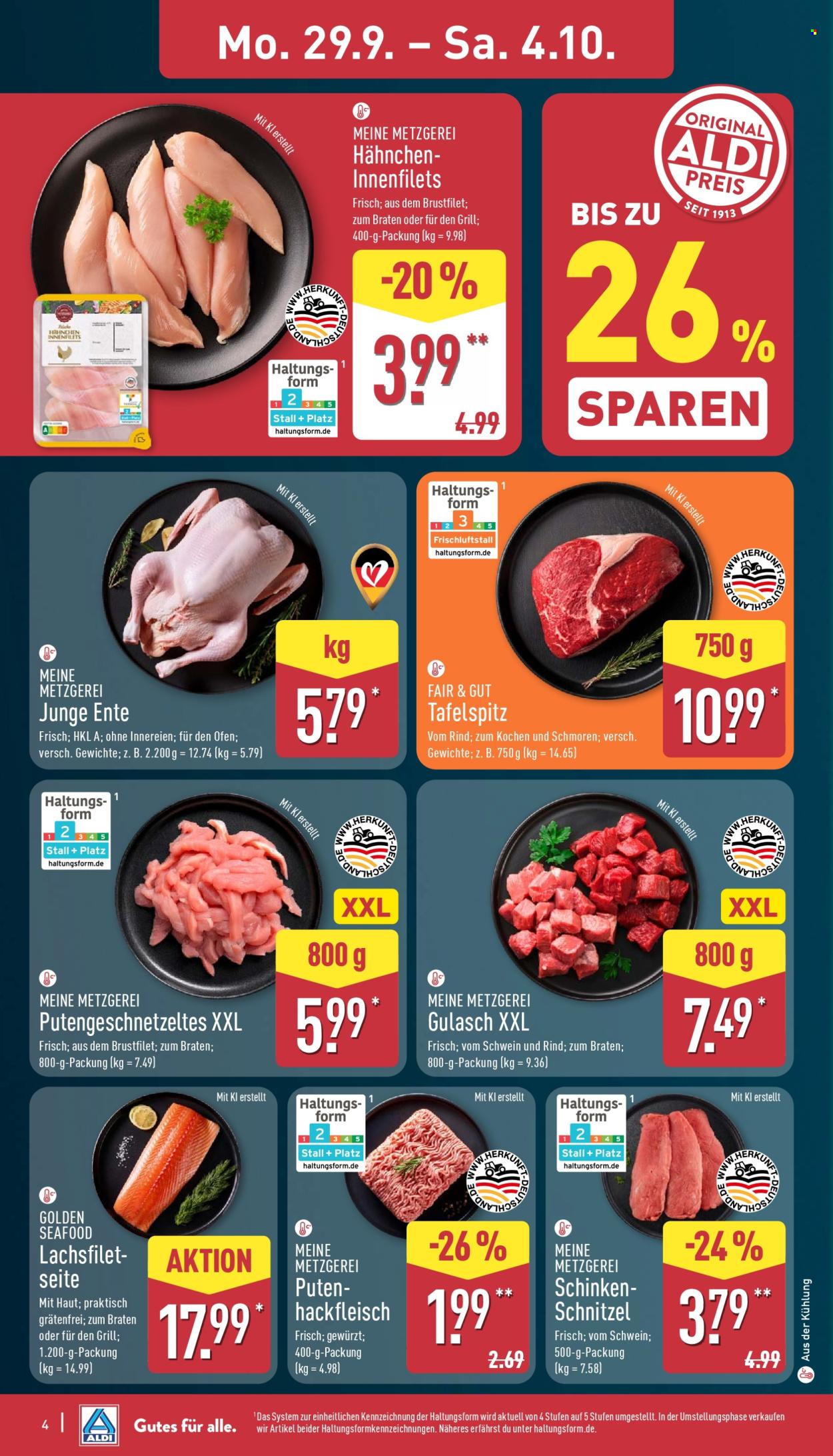 ALDI Nord Prospekte  - 29.09.2025 - 4.10.2025. Seite 4