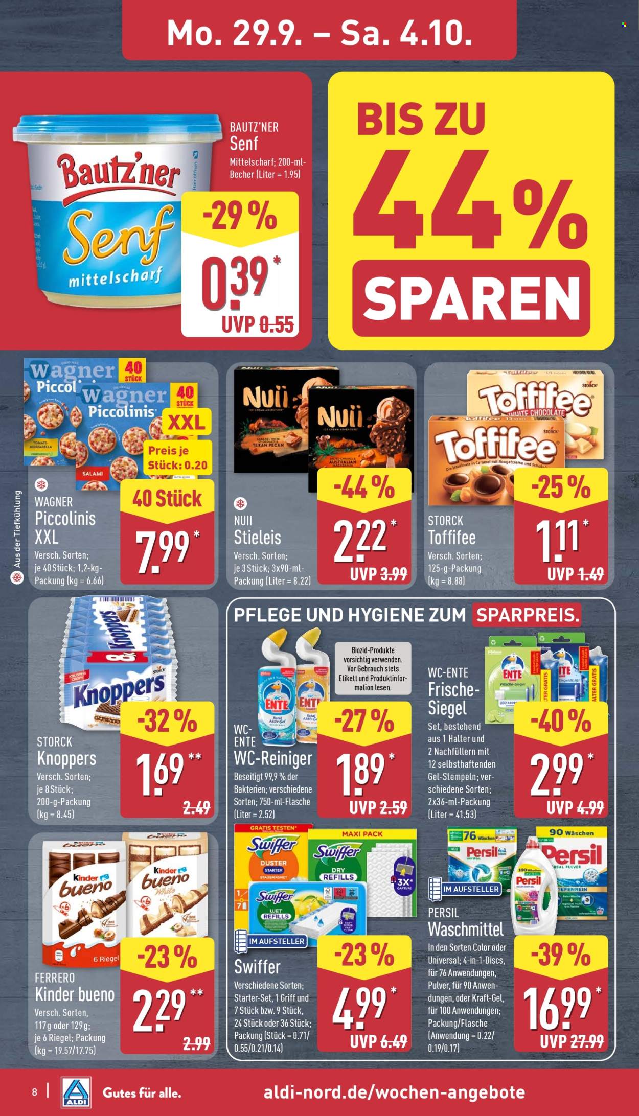 ALDI Nord Prospekte  - 29.09.2025 - 4.10.2025. Seite 8