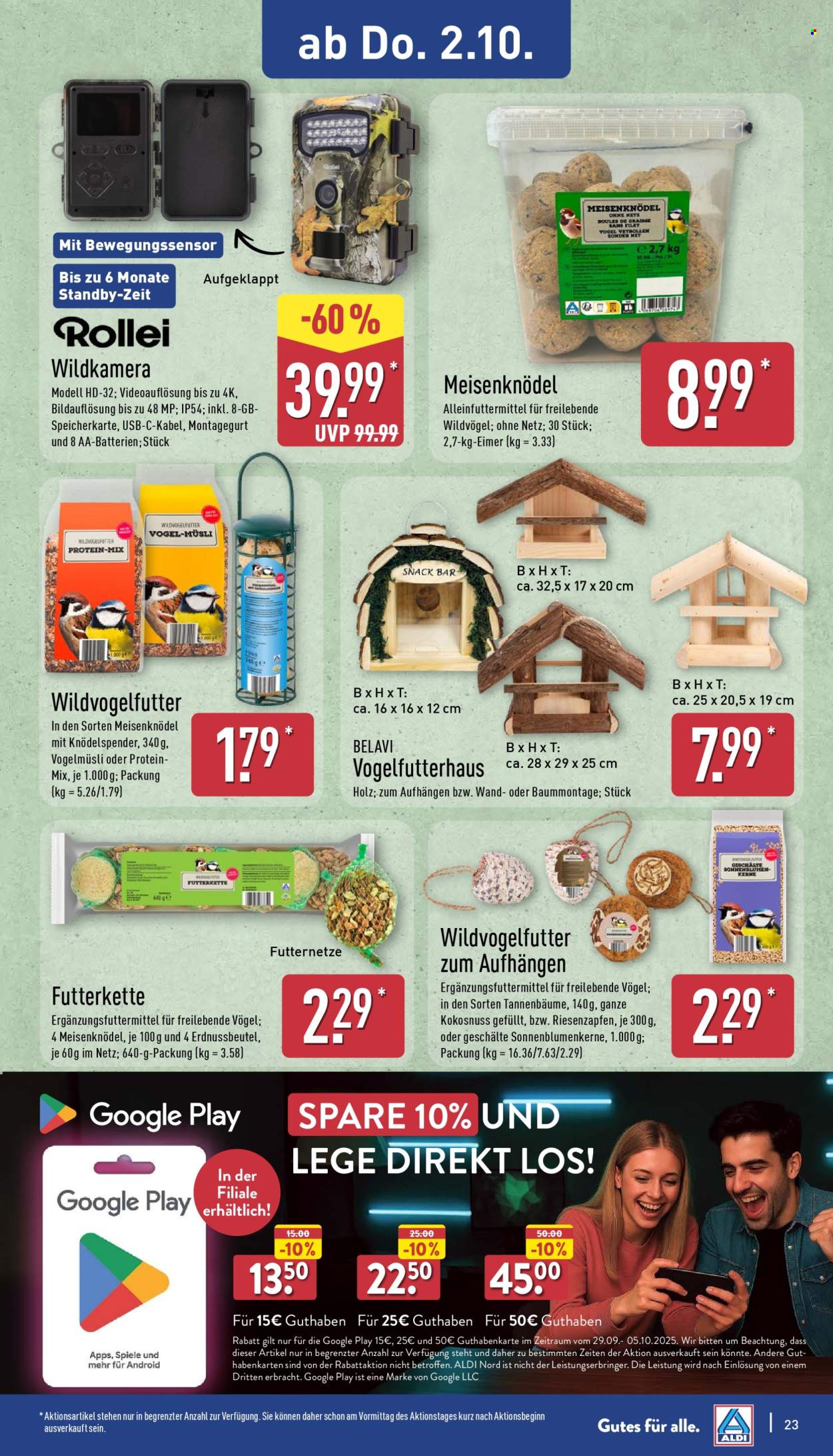 ALDI Nord Prospekte  - 29.09.2025 - 4.10.2025. Seite 23