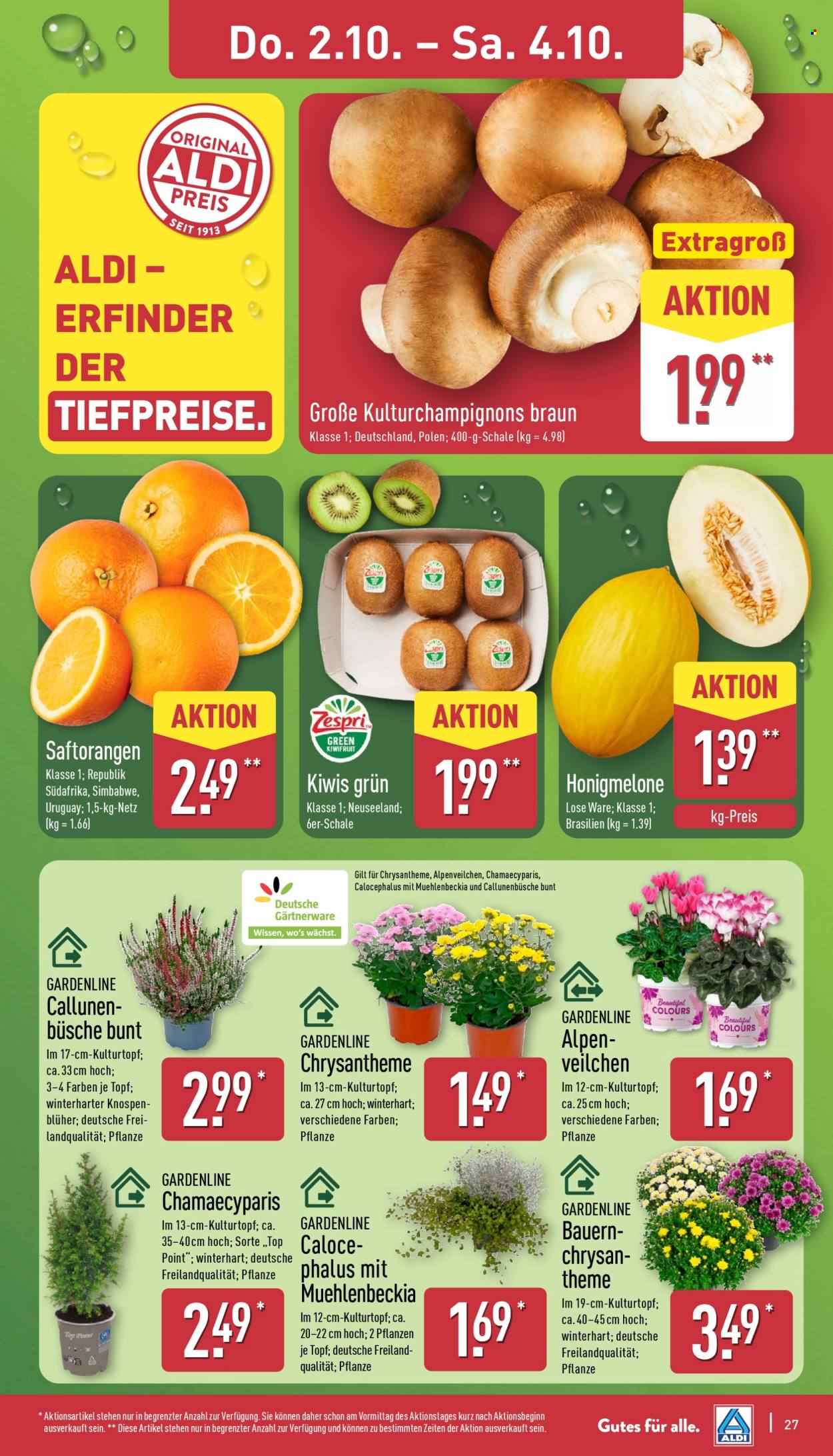 ALDI Nord Prospekte  - 29.09.2025 - 4.10.2025. Seite 27