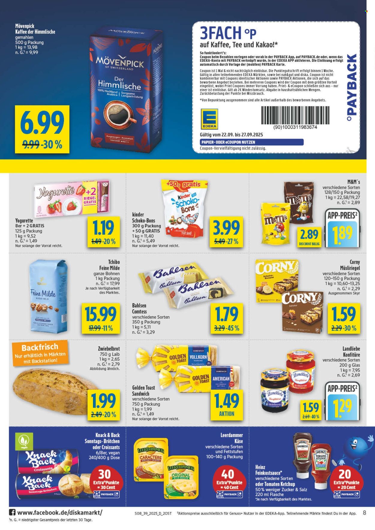 Diska Prospekte  - 22.09.2025 - 27.09.2025. Seite 8