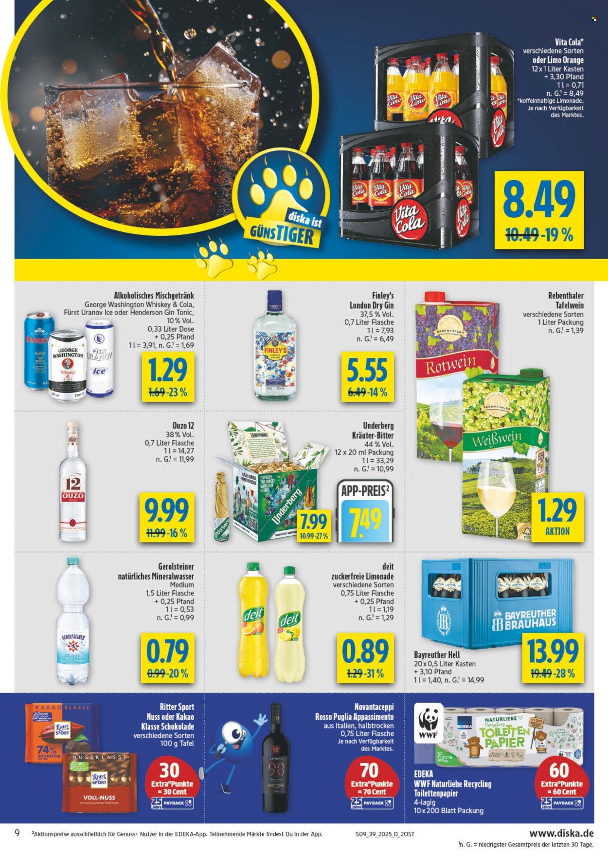Diska Prospekte  - 22.09.2025 - 27.09.2025. Seite 9
