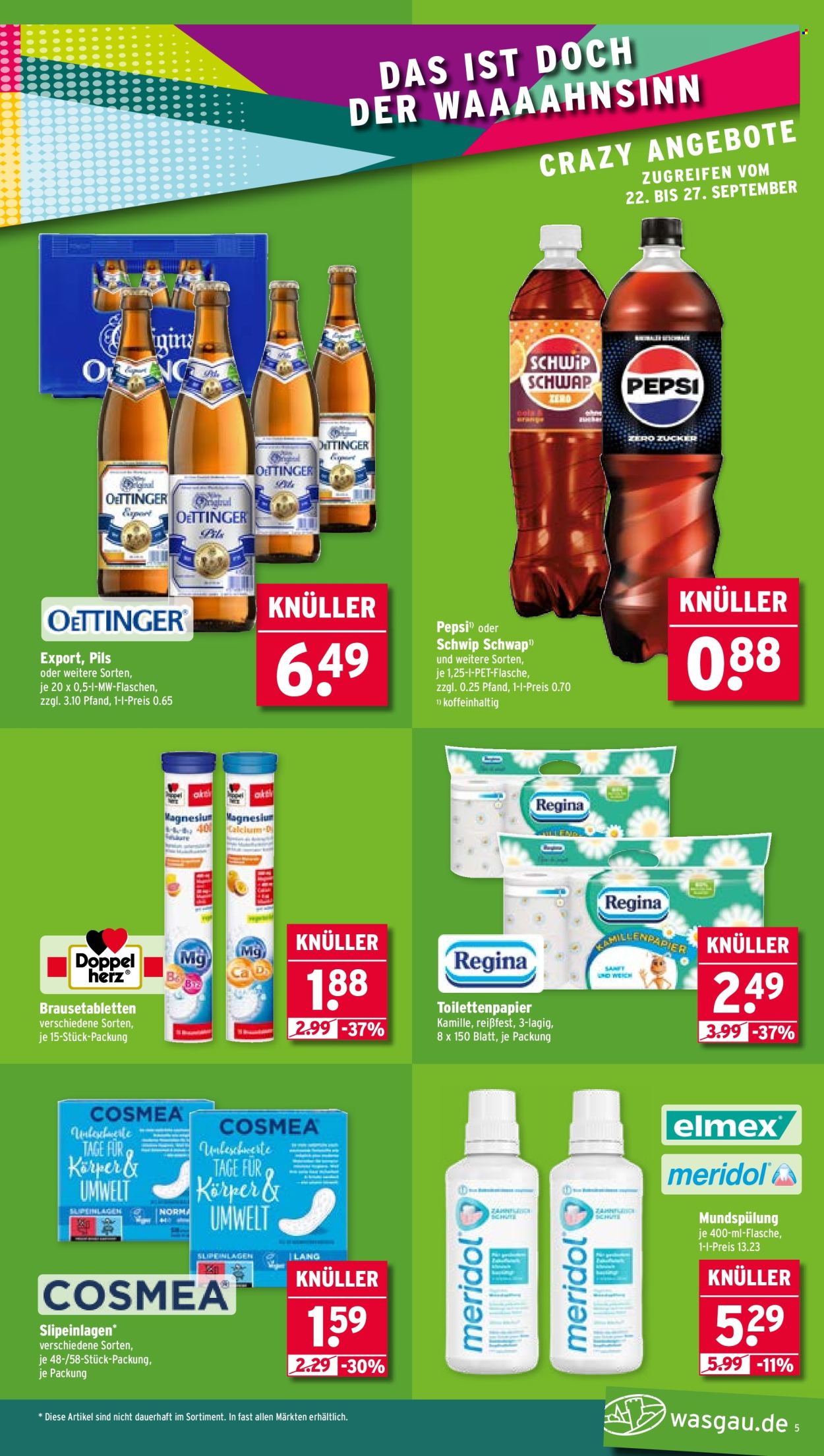 Wasgau Prospekte  - 22.09.2025 - 27.09.2025. Seite 5