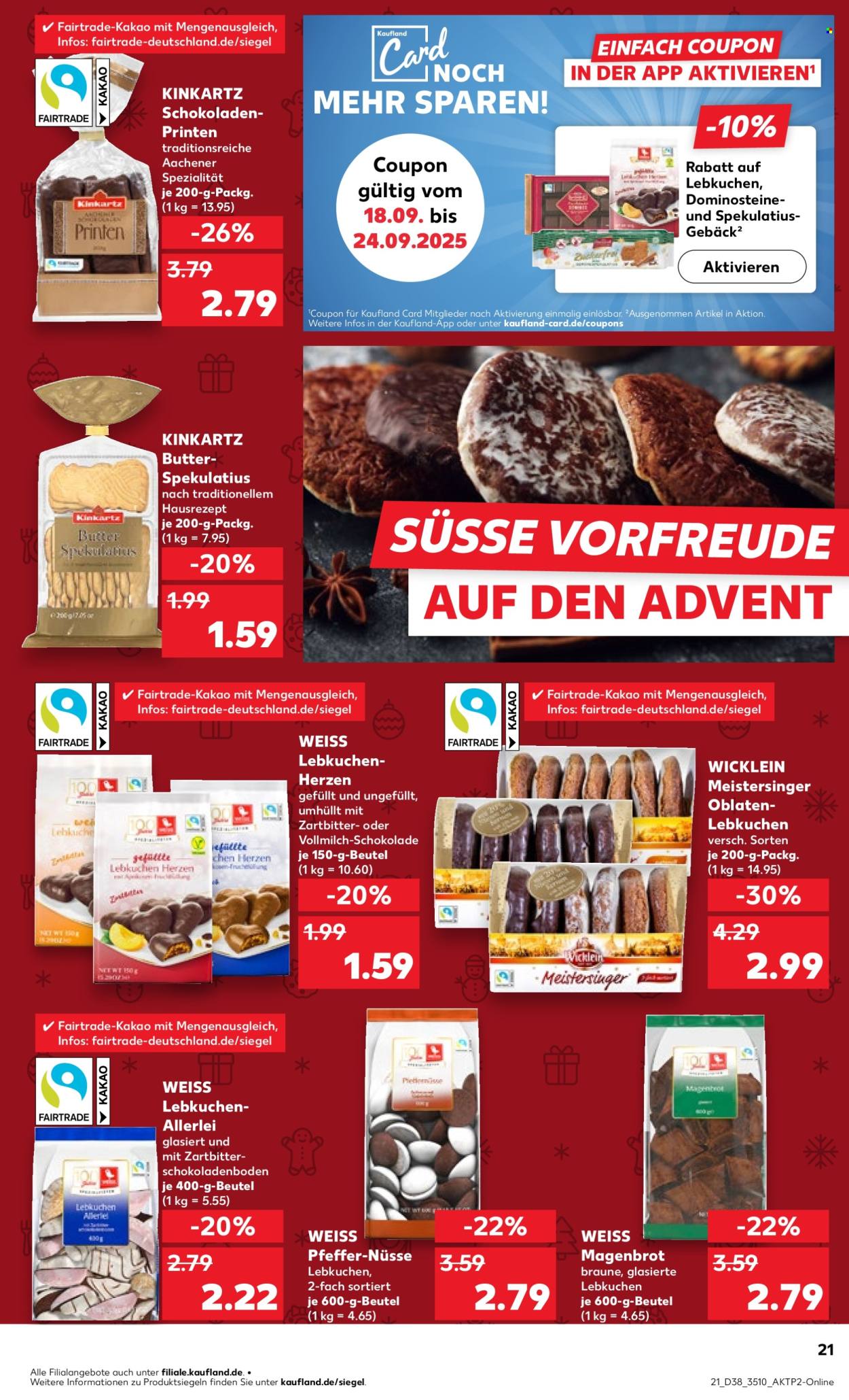 Kaufland Prospekte  - 22.09.2025 - 24.09.2025. Seite 21