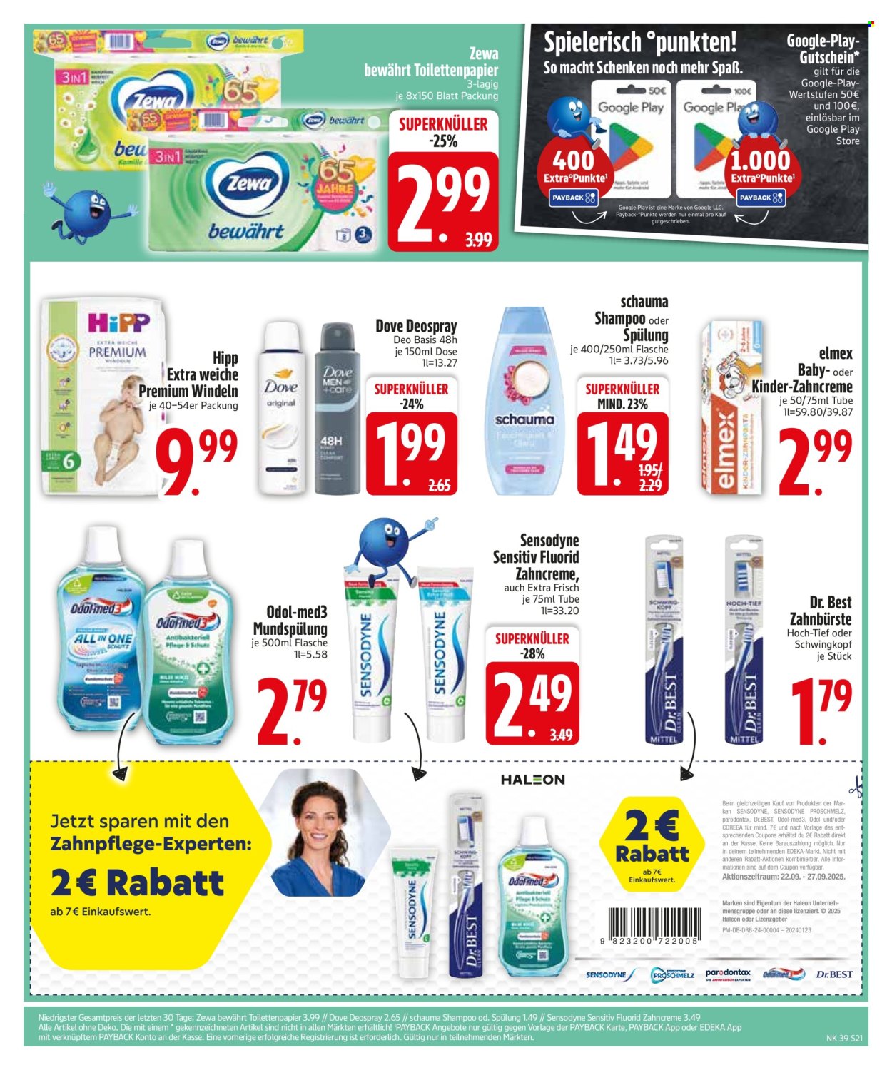 Edeka Prospekte  - 22.09.2025 - 27.09.2025. Seite 23