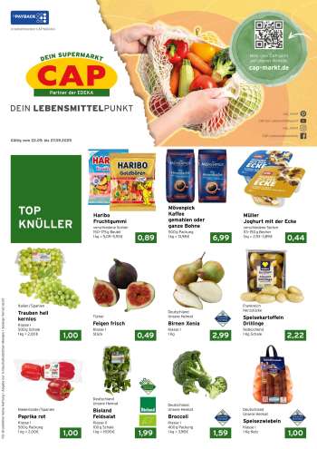 Prospekte CAP-Markt - 22.09.2025 - 27.09.2025.