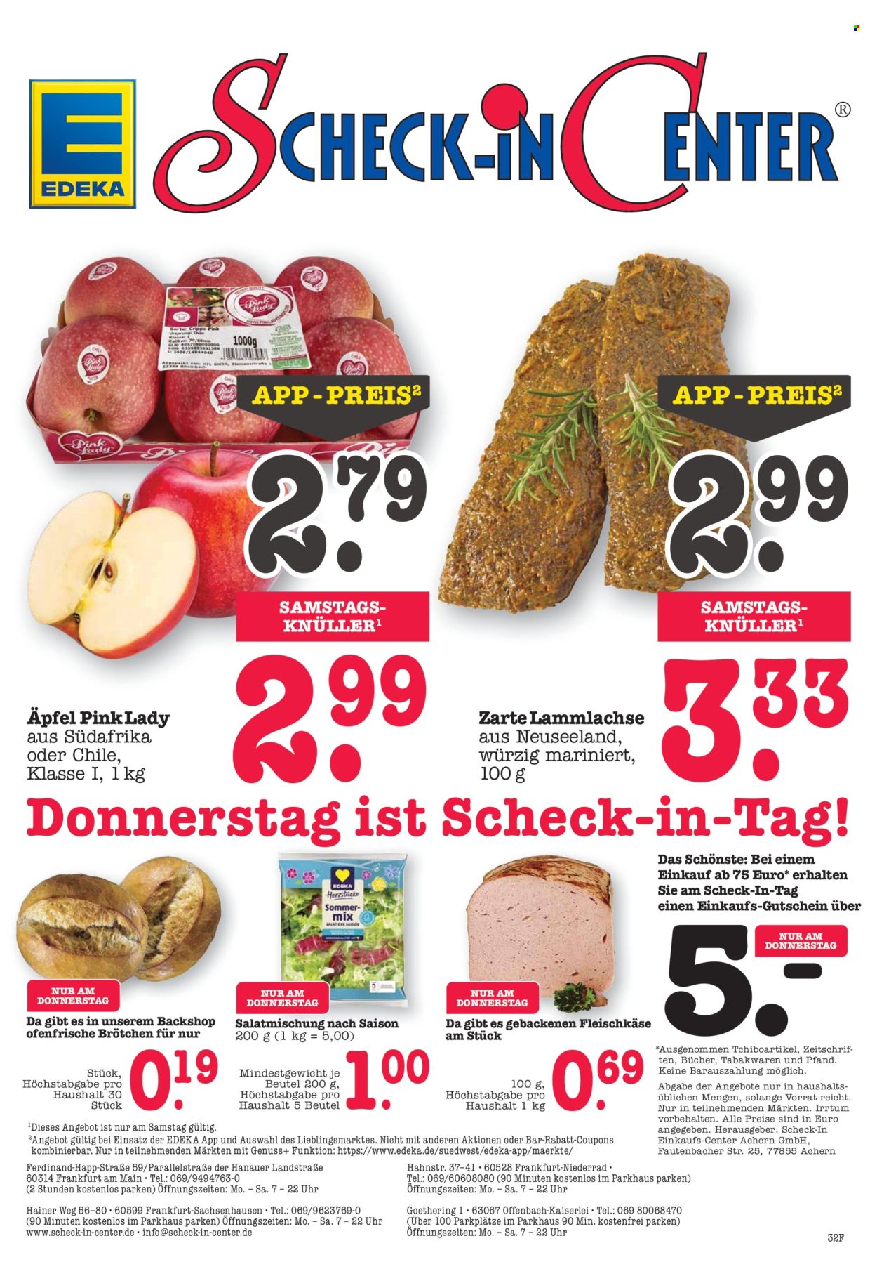 Scheck-in Prospekte  - 22.09.2025 - 27.09.2025. Seite 32