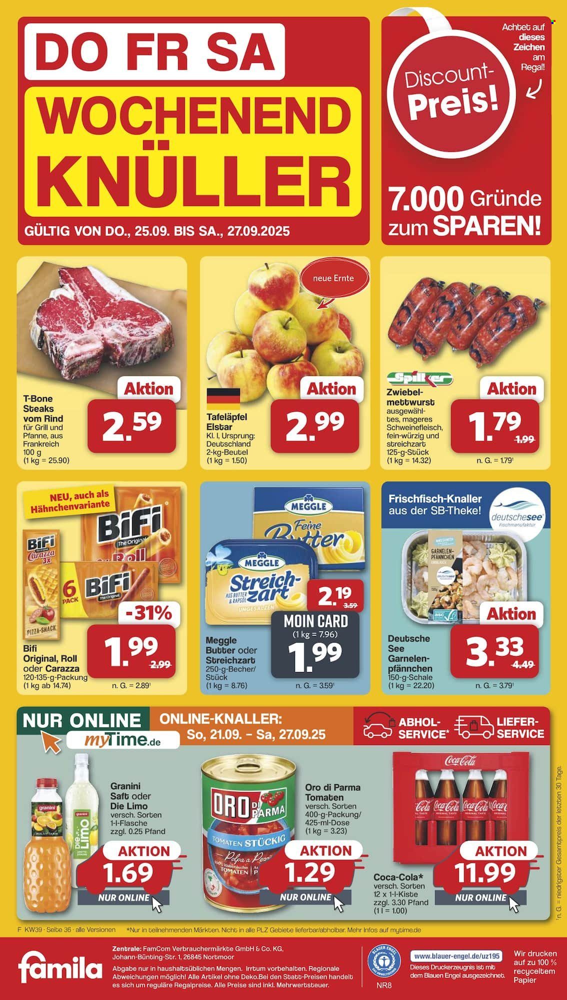 famila Prospekte  - 22.09.2025 - 27.09.2025. Seite 43