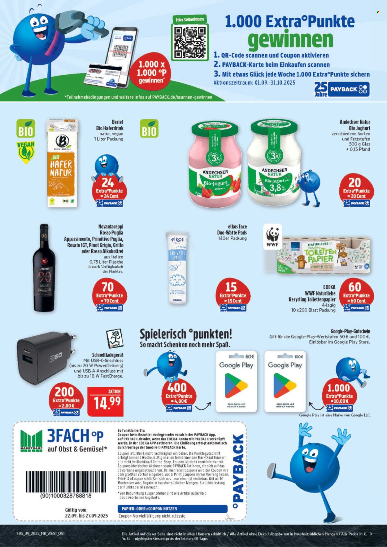Marktkauf Prospekte  - 22.09.2025 - 27.09.2025. Seite 5