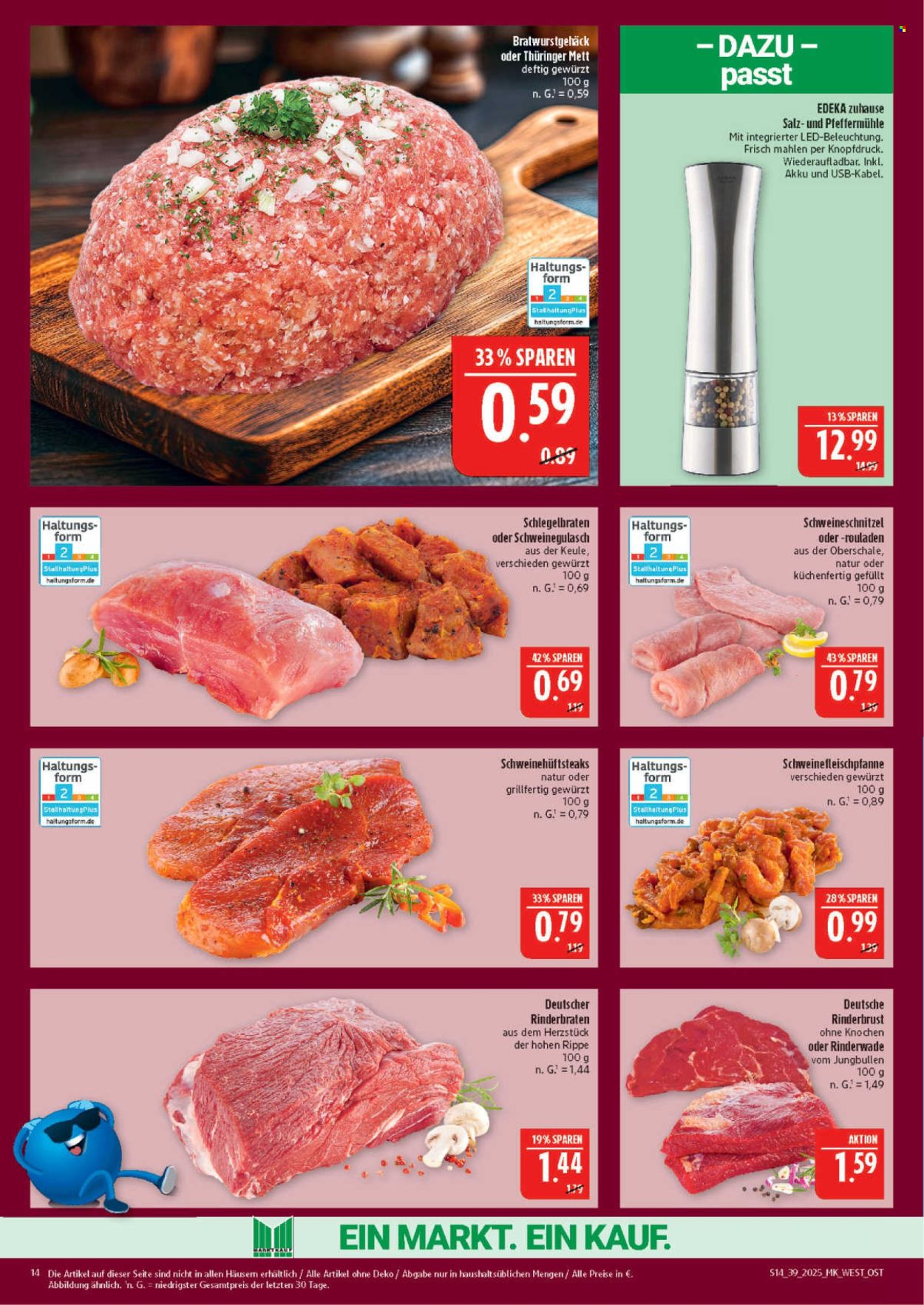 Marktkauf Prospekte  - 22.09.2025 - 27.09.2025. Seite 14
