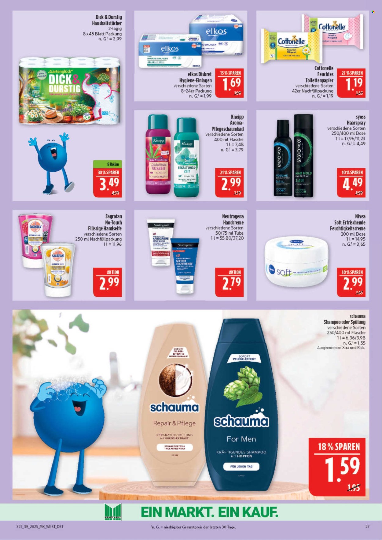 Marktkauf Prospekte  - 22.09.2025 - 27.09.2025. Seite 27