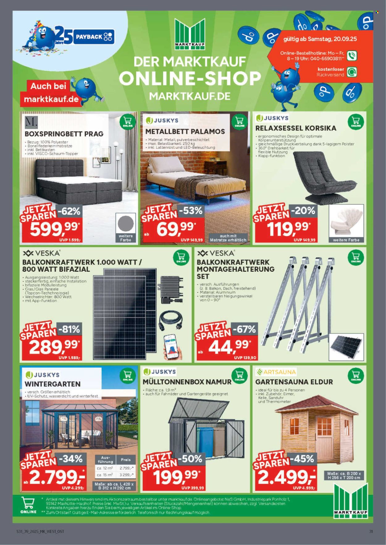 Marktkauf Prospekte  - 22.09.2025 - 27.09.2025. Seite 31