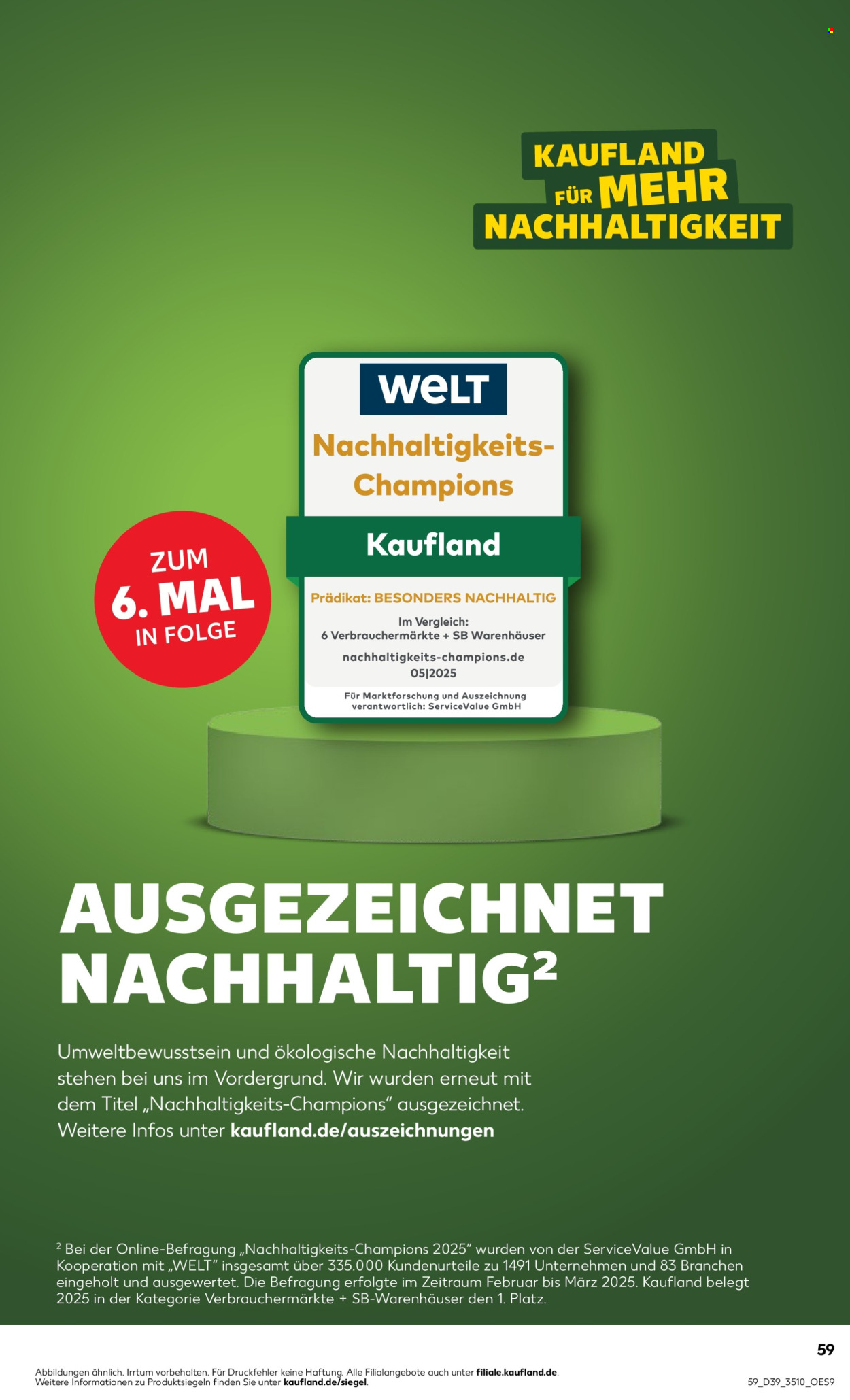 Kaufland Prospekte  - 25.09.2025 - 1.10.2025. Seite 59