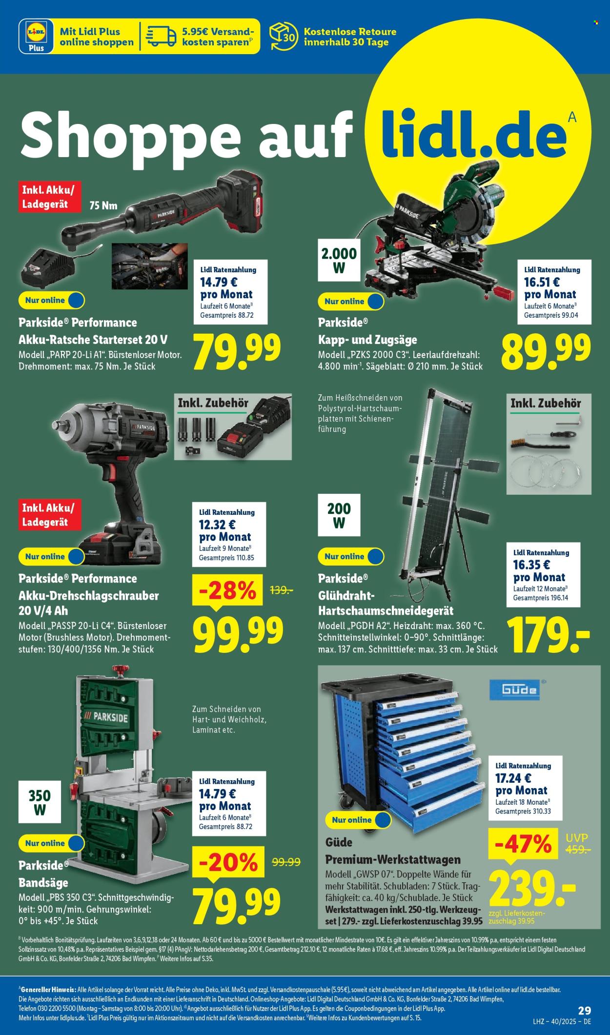 Lidl Prospekte  - 29.09.2025 - 4.10.2025. Seite 39