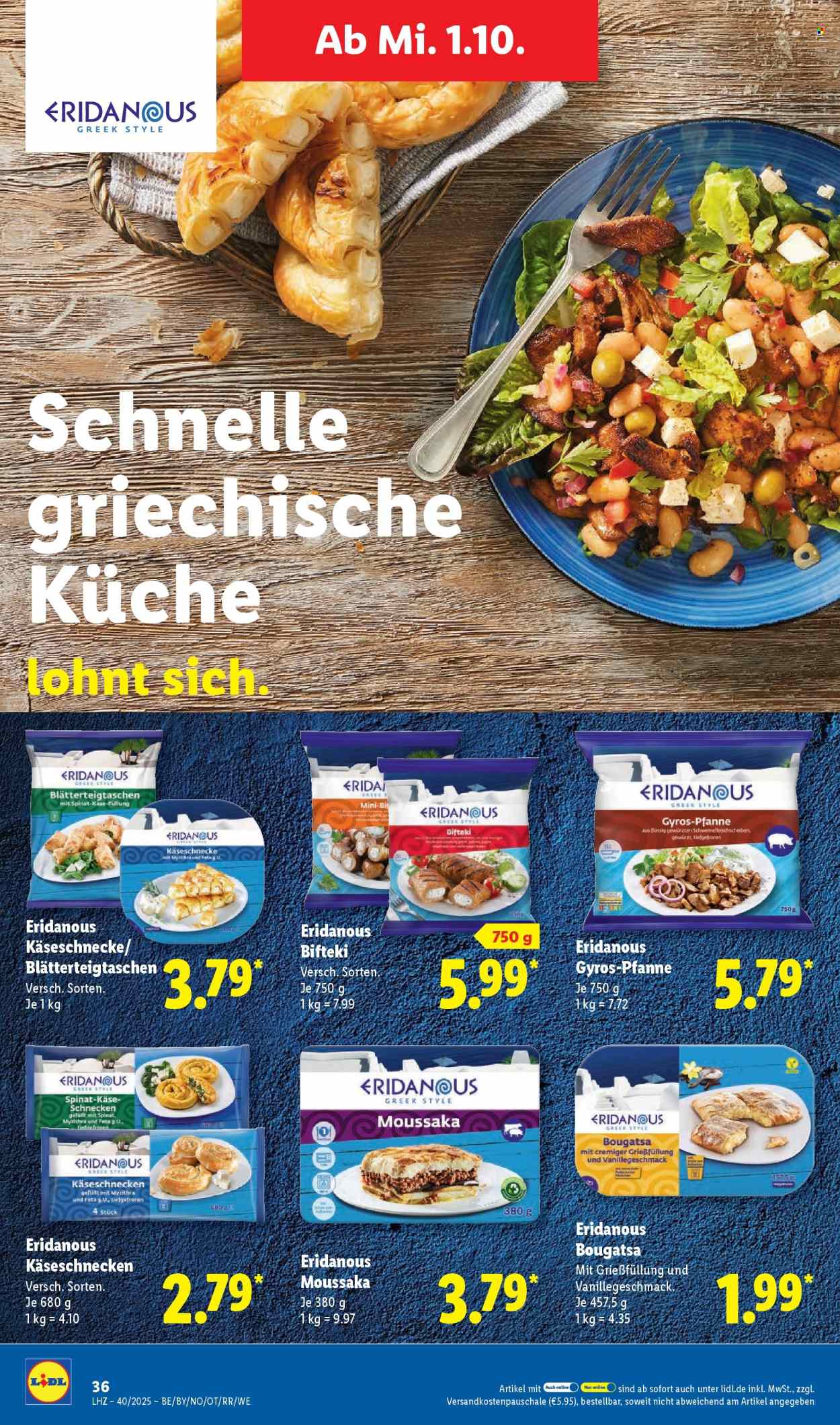 Lidl Prospekte  - 29.09.2025 - 4.10.2025. Seite 50