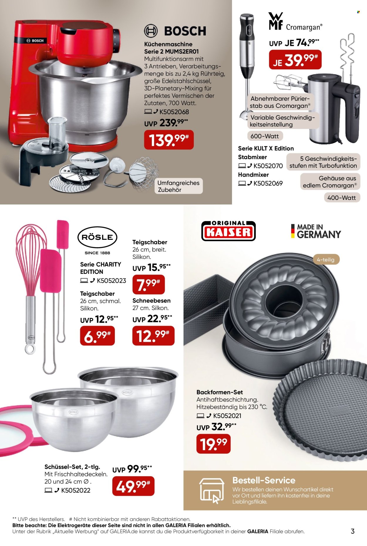 GALERIA Karstadt Kaufhof Prospekte  - 24.09.2025 - 30.09.2025. Seite 3