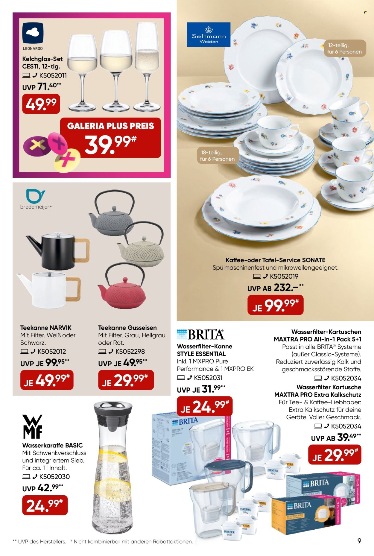 GALERIA Karstadt Kaufhof Prospekte  - 24.09.2025 - 30.09.2025. Seite 9