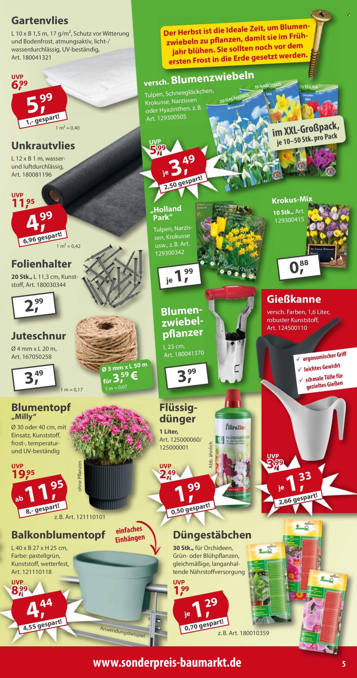 Sonderpreis-Baumarkt Prospekte  - 27.09.2025 - 3.10.2025. Seite 5