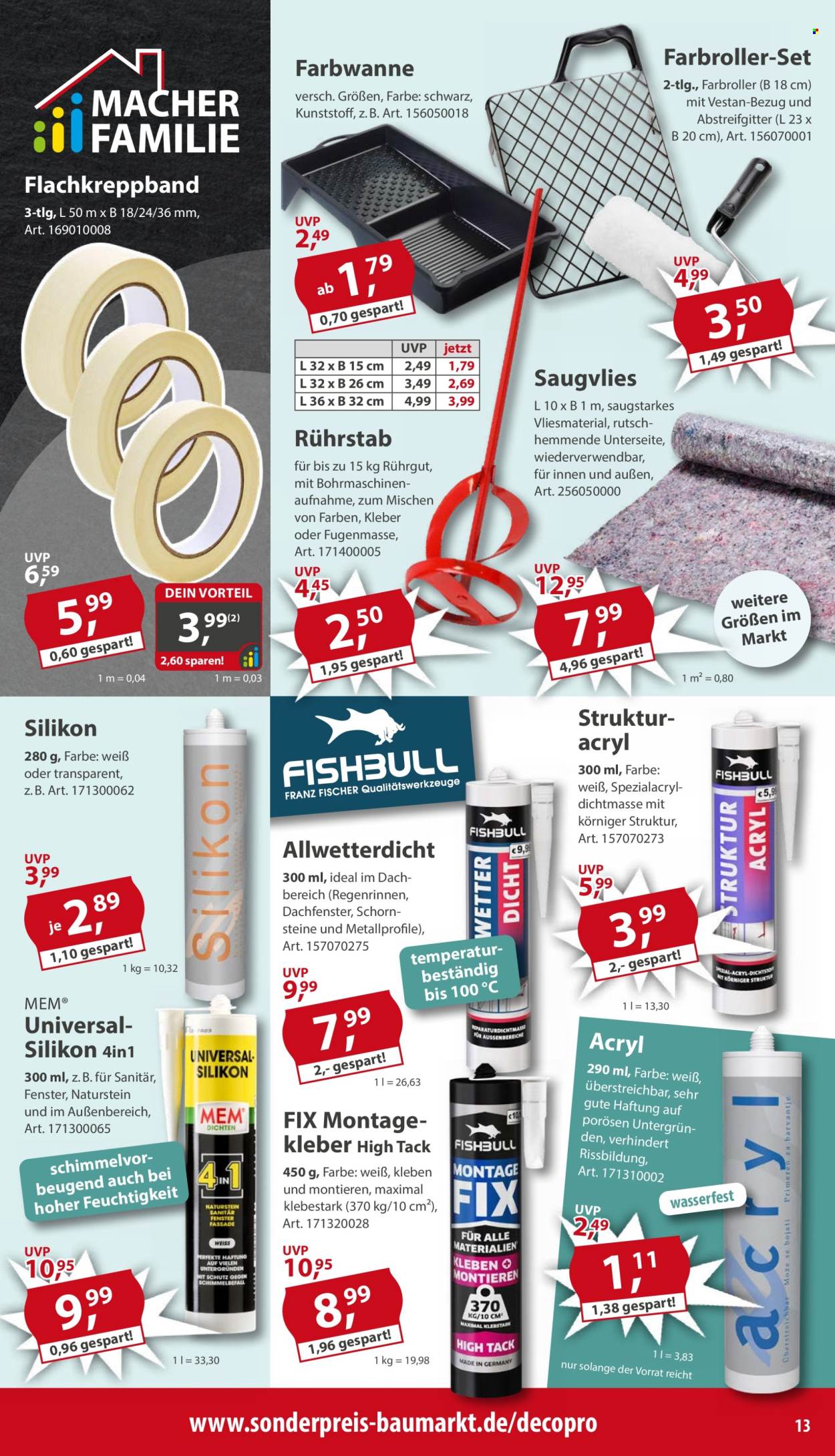 Sonderpreis-Baumarkt Prospekte  - 27.09.2025 - 3.10.2025. Seite 13