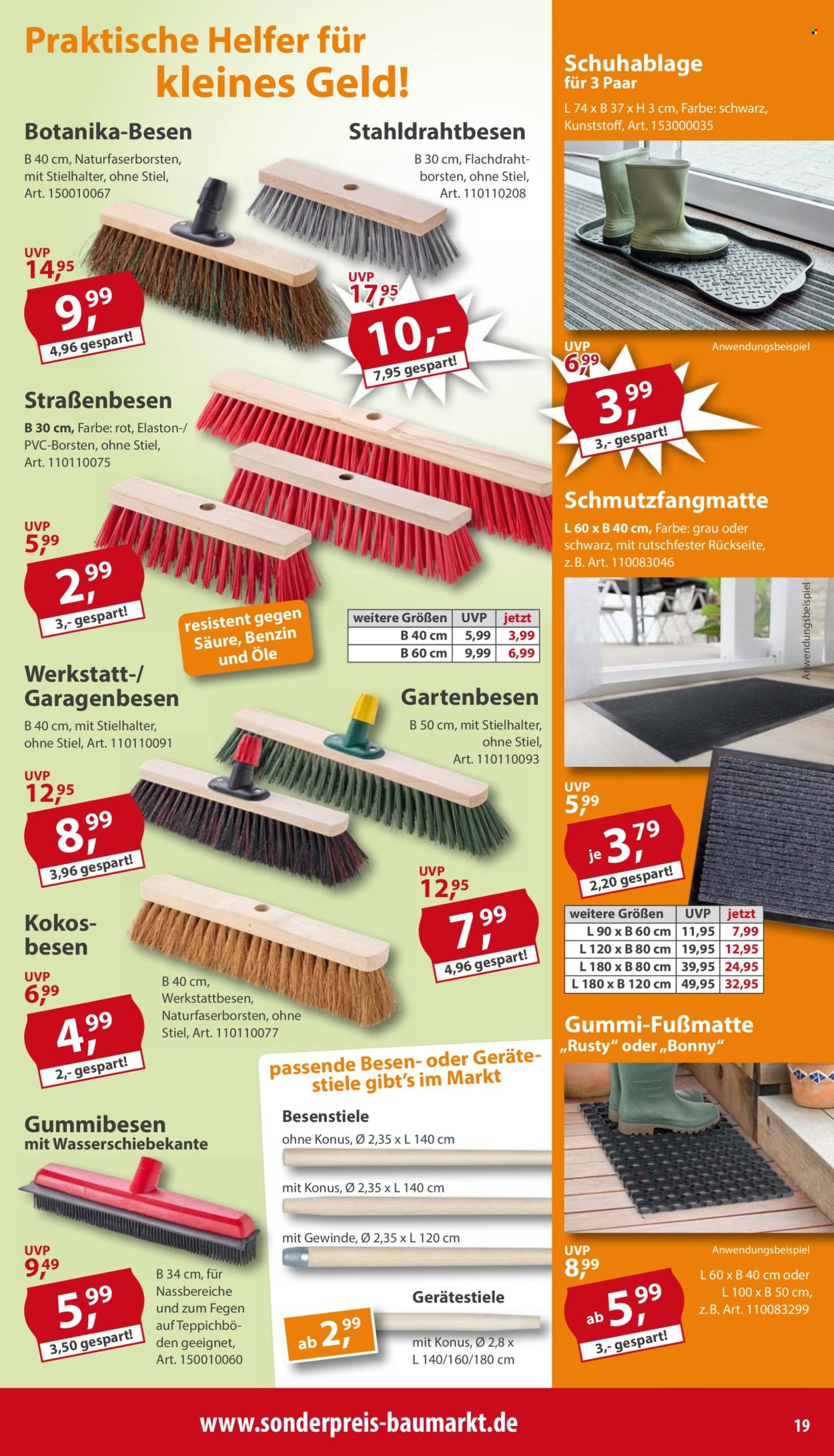 Sonderpreis-Baumarkt Prospekte  - 27.09.2025 - 3.10.2025. Seite 19
