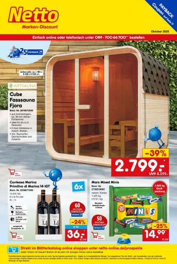 Prospekte Netto Marken-Discount - 25.09.2025 - 31.10.2025.